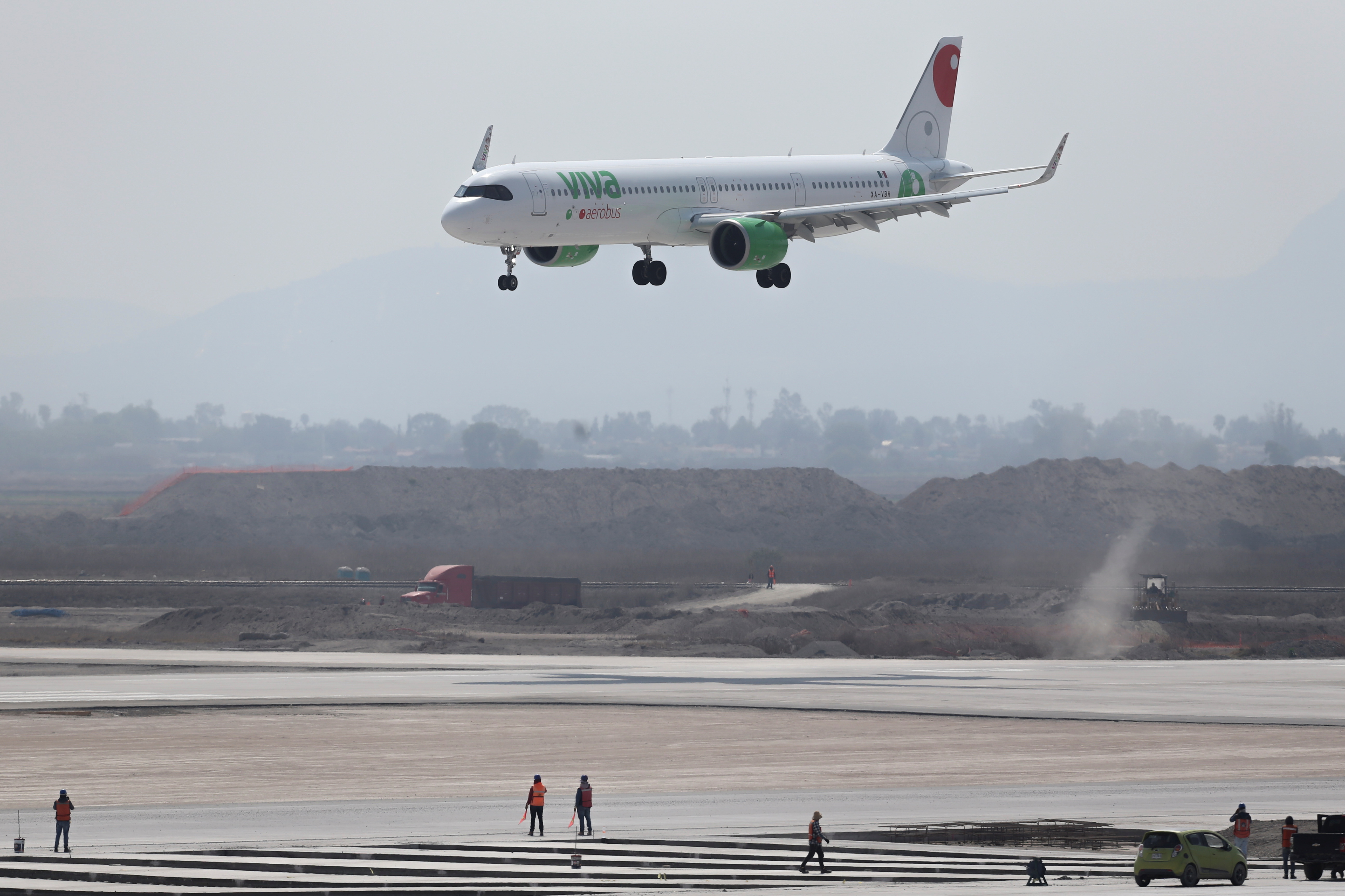 Inauguration of the first stage of the new international airport in Mexico