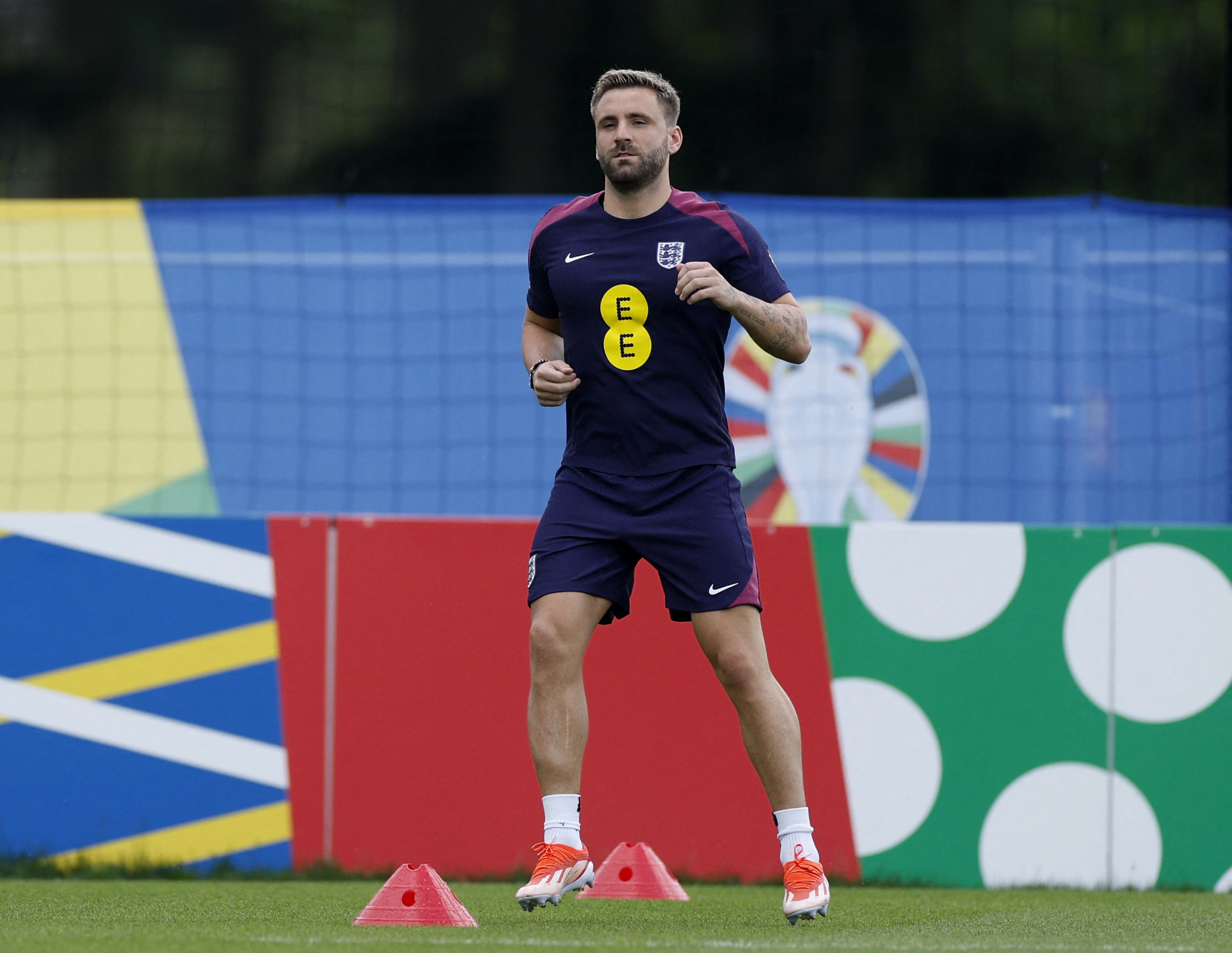 England Defender Shaw Close To Playing First Match At Euro 2024 Says 