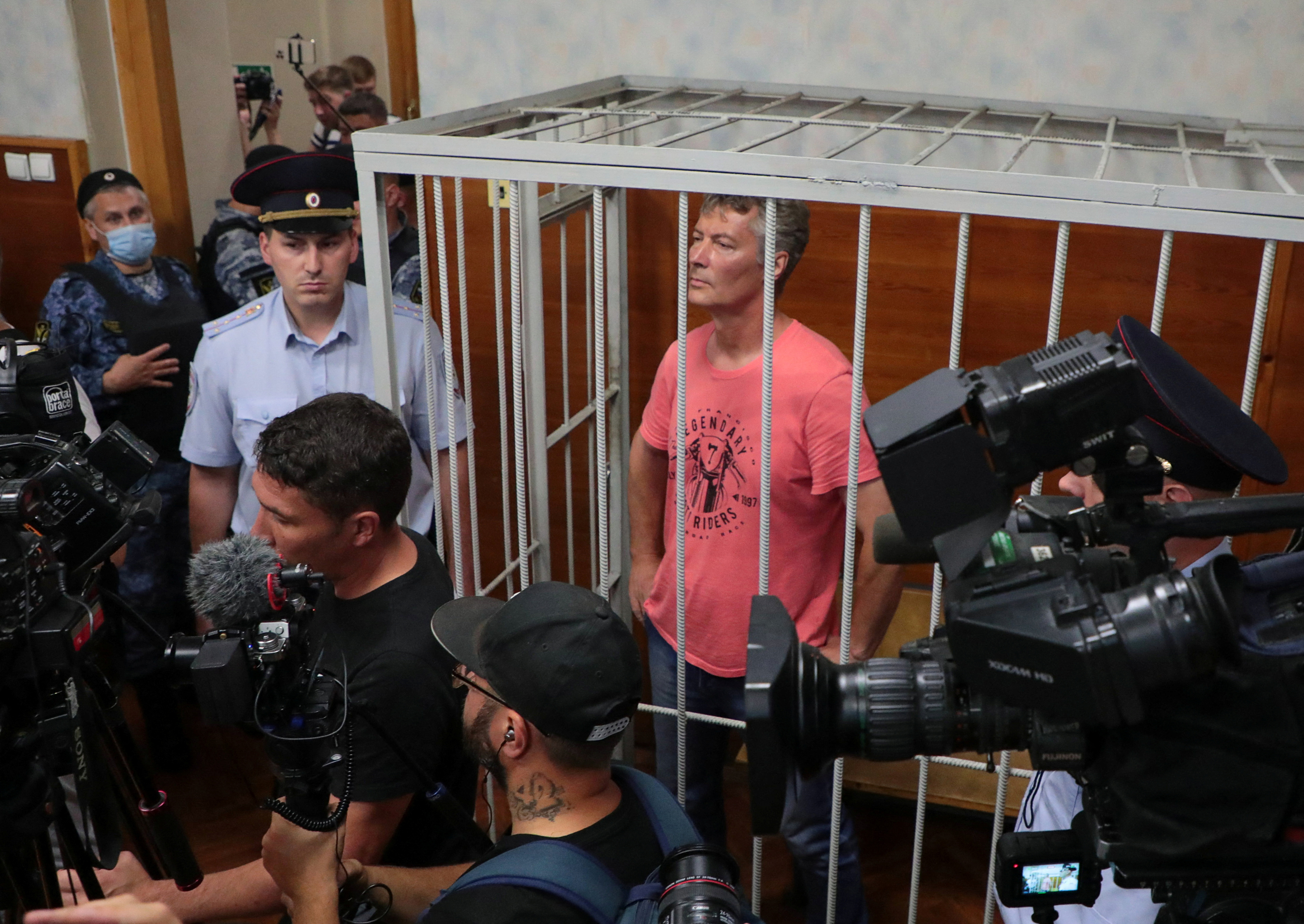 FILE PHOTO - Russian opposition politician Yevgeny Roizman attends a court hearing in Yekaterinburg