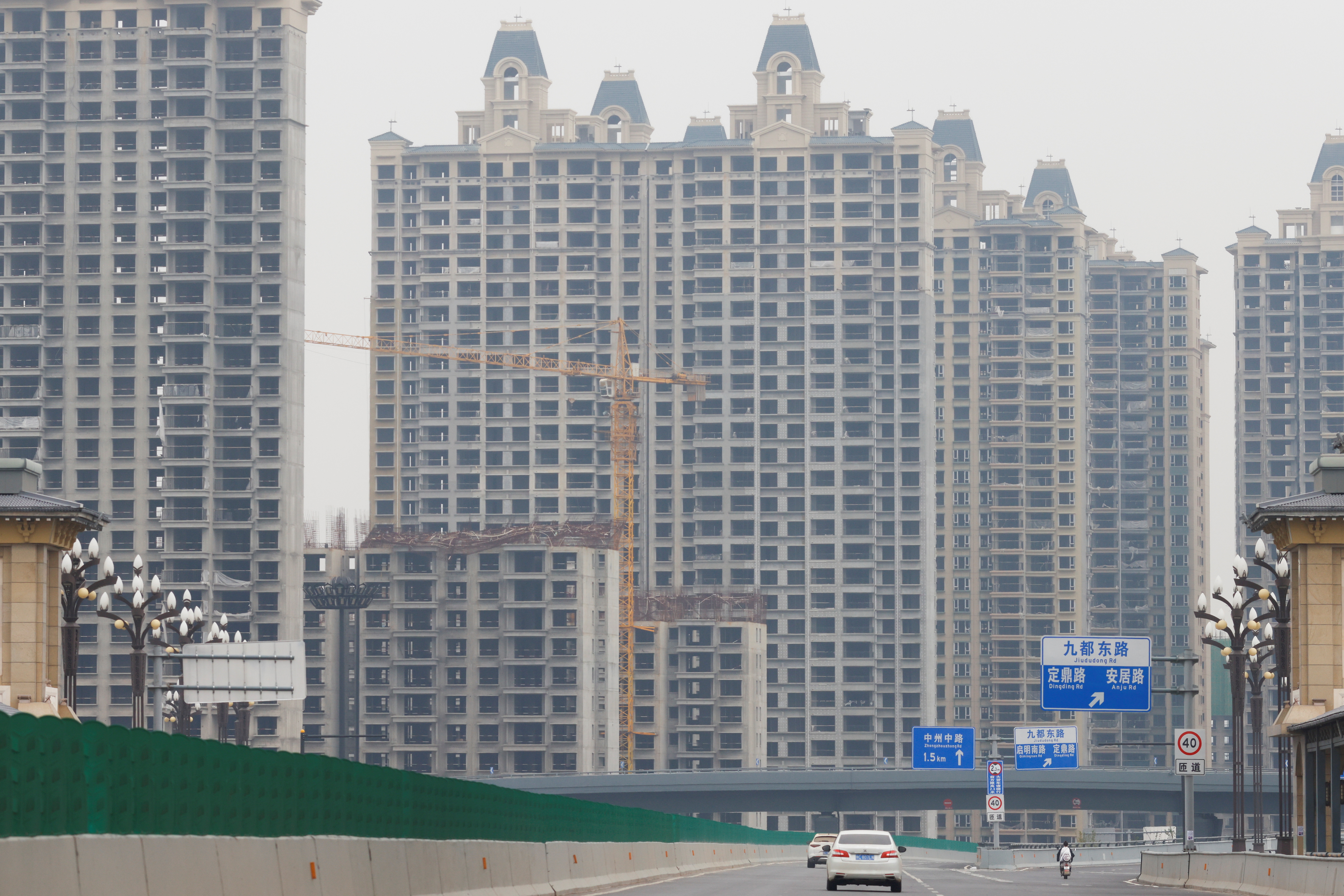 Evergrande Oasis housing complex developed by Evergrande Group, in Luoyang
