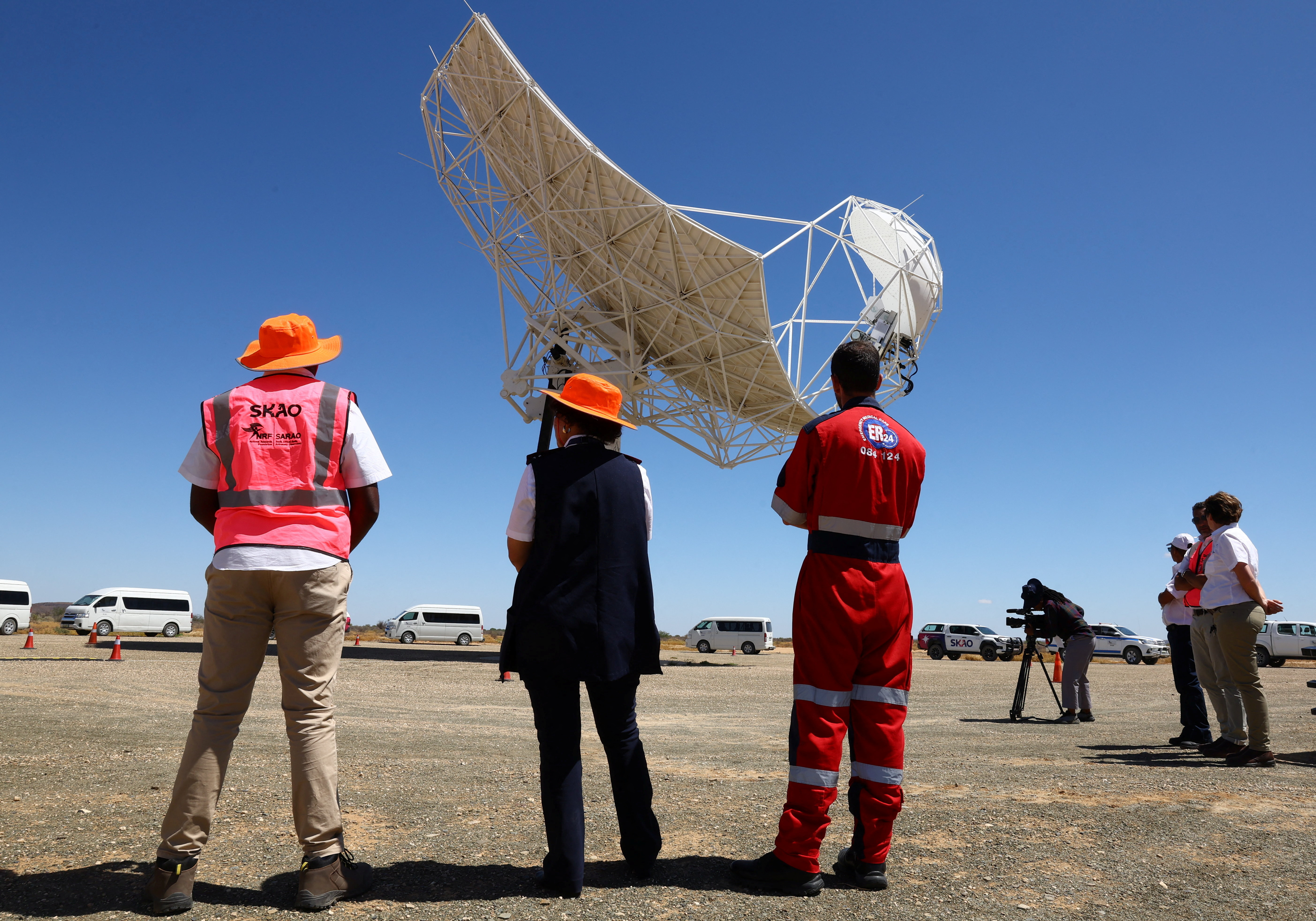Official launch of construction of the SKA-Mid telescope in Carnarvon