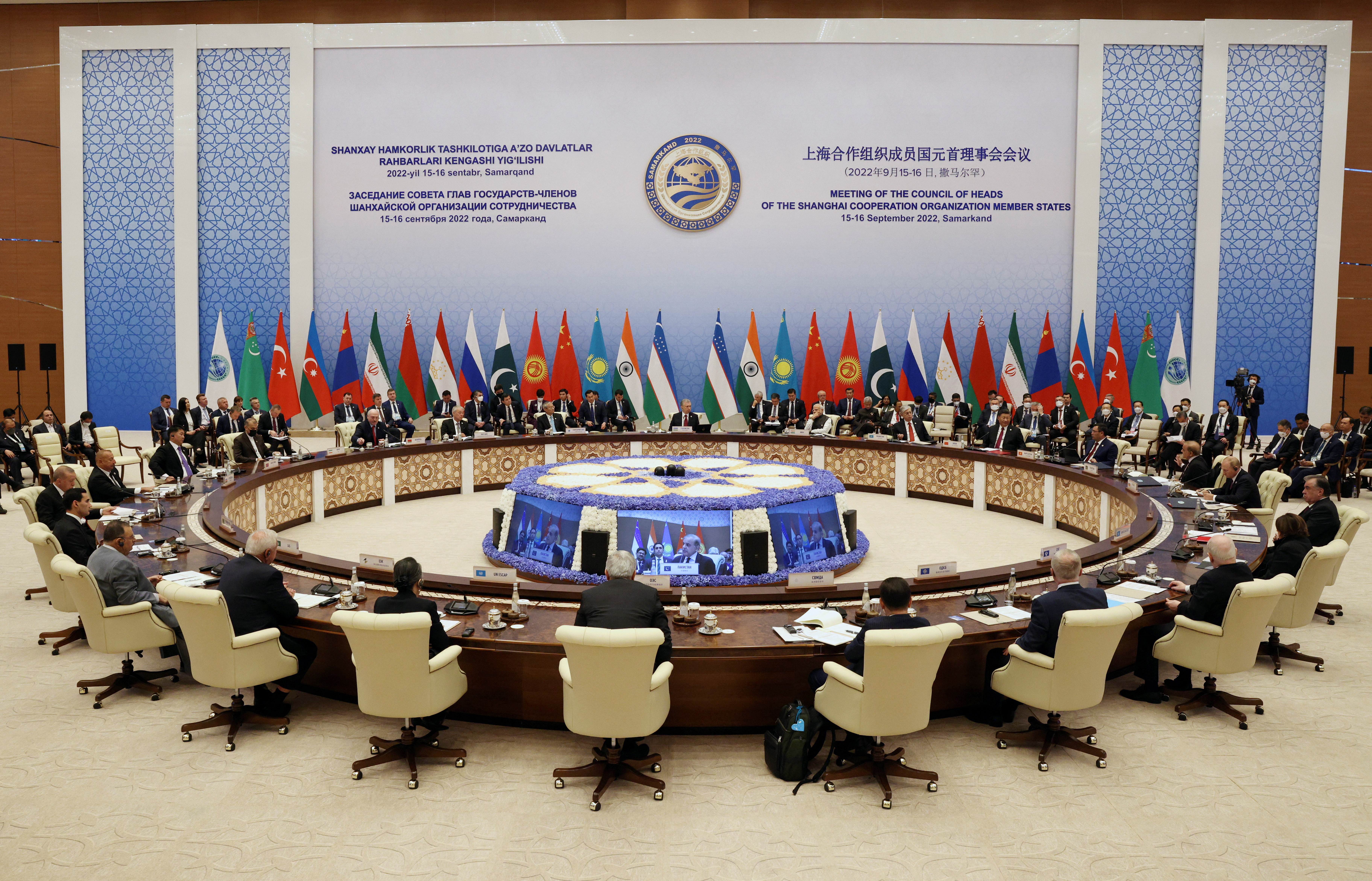 Shanghai Cooperation Organization summit in Samarkand