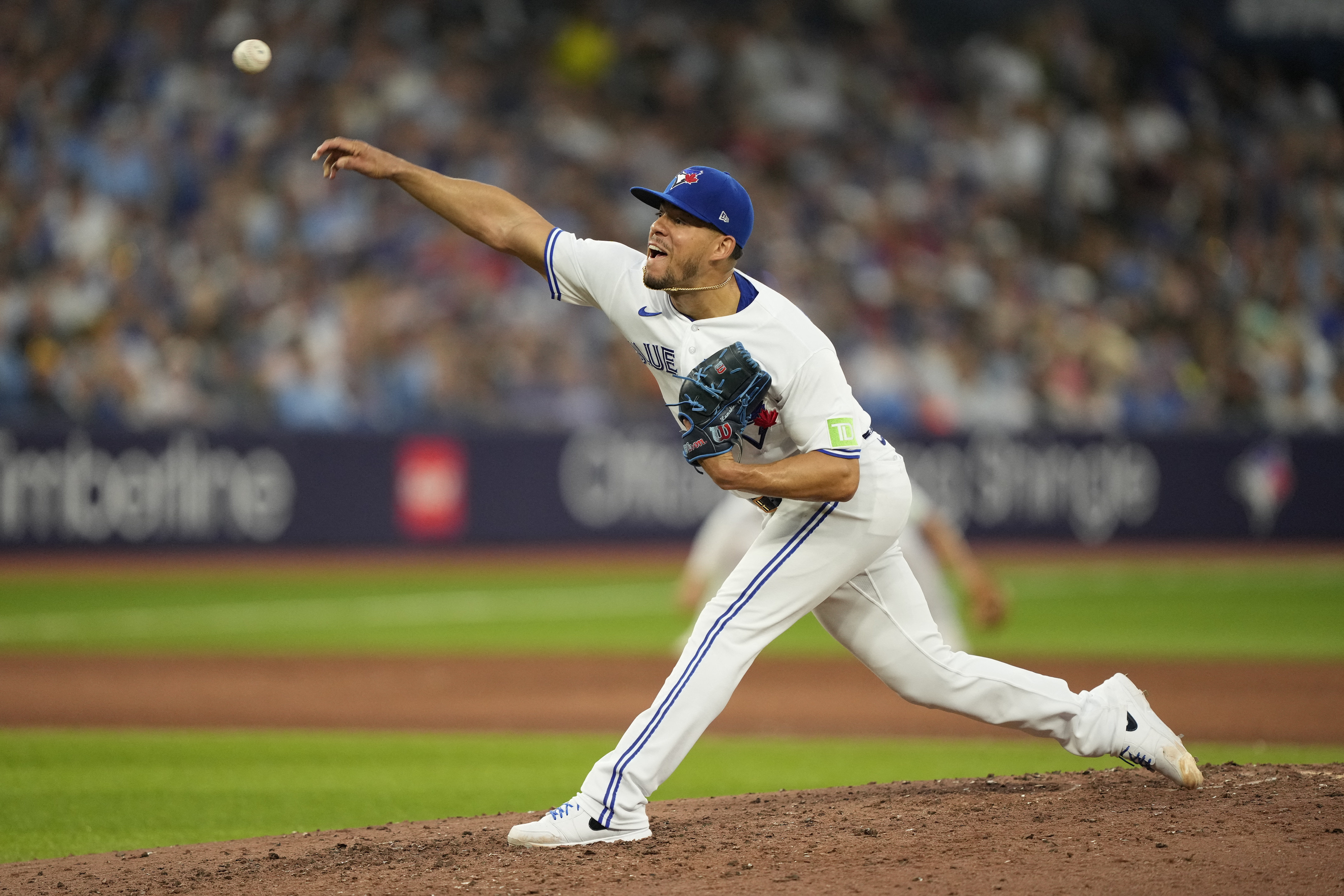 Pitcher Yu Darvish generates buzz at Rogers Centre