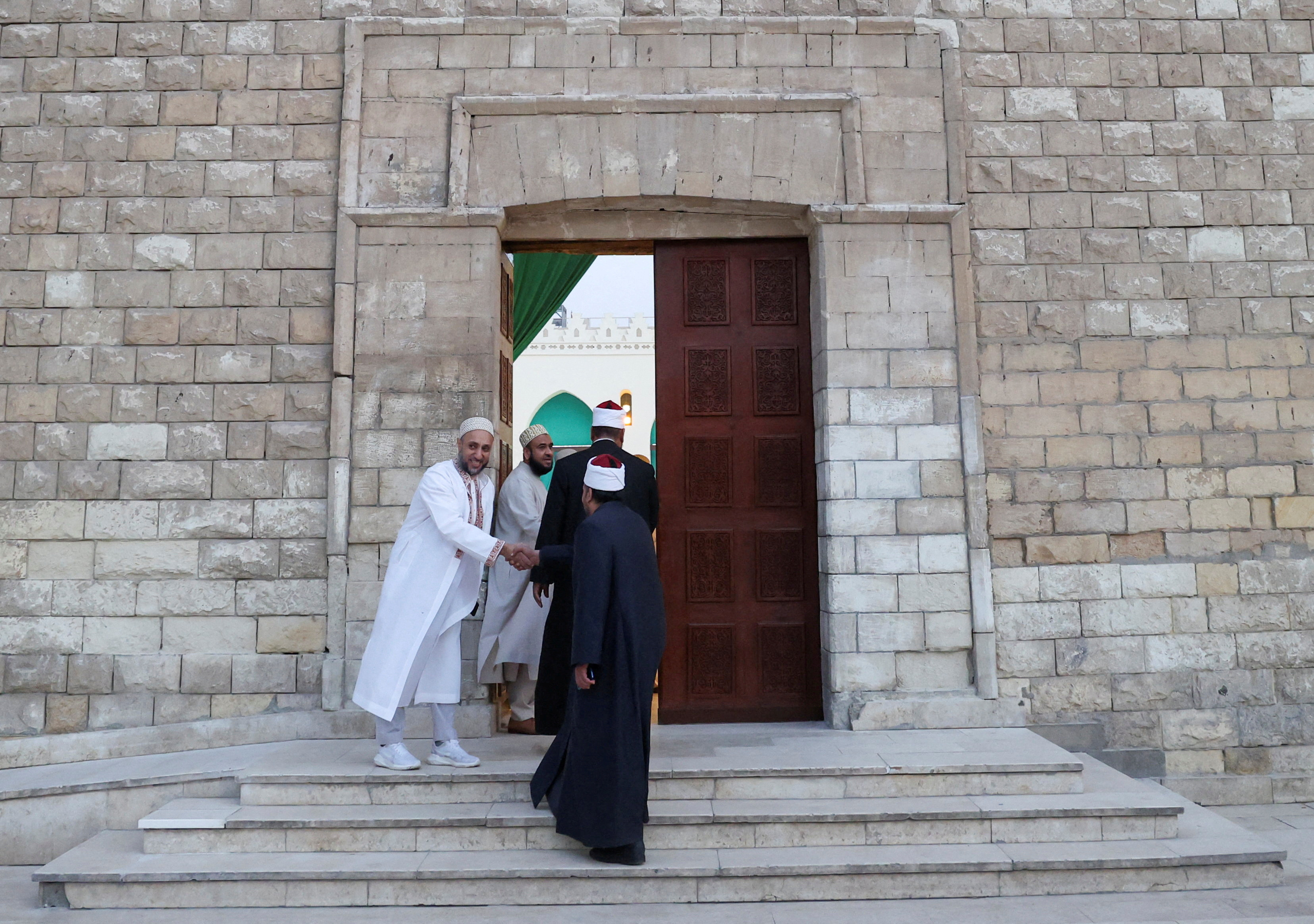 Egypt reopens newly restored historic mosque | Reuters