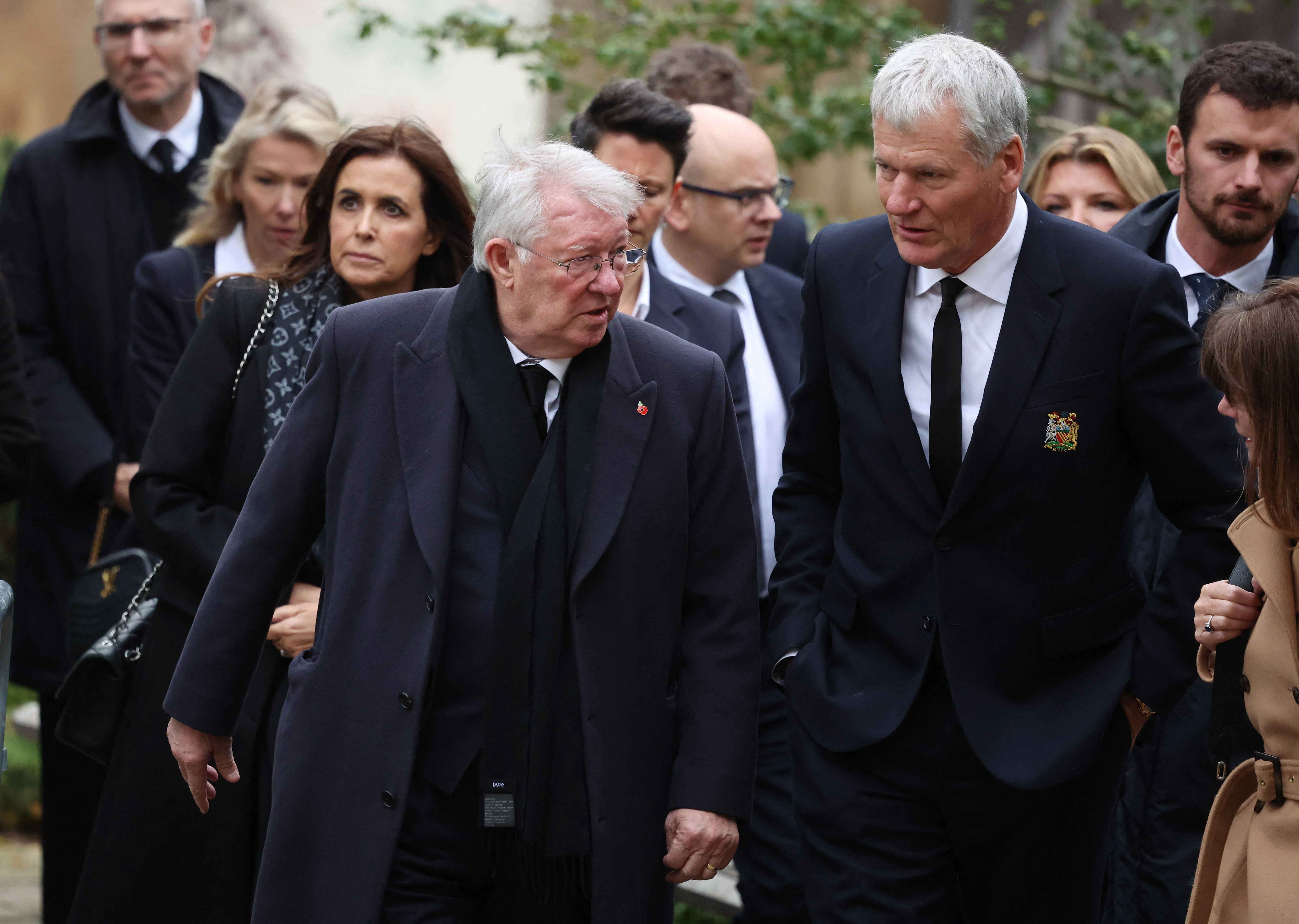 Funeral of former England and Manchester United footballer Bobby Charlton