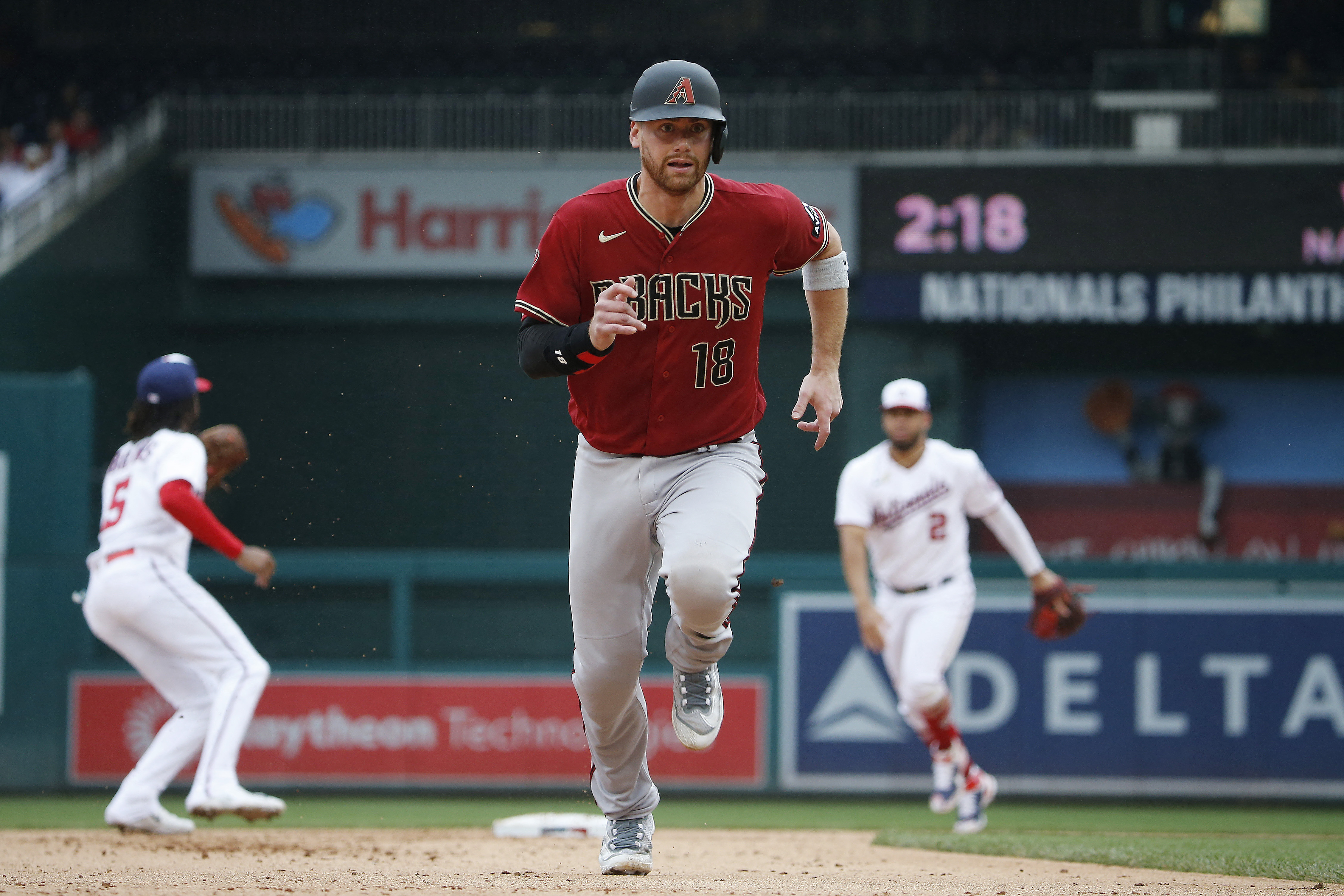 Ketel Marte, D-backs edge Nats 5-3 in makeup matinee