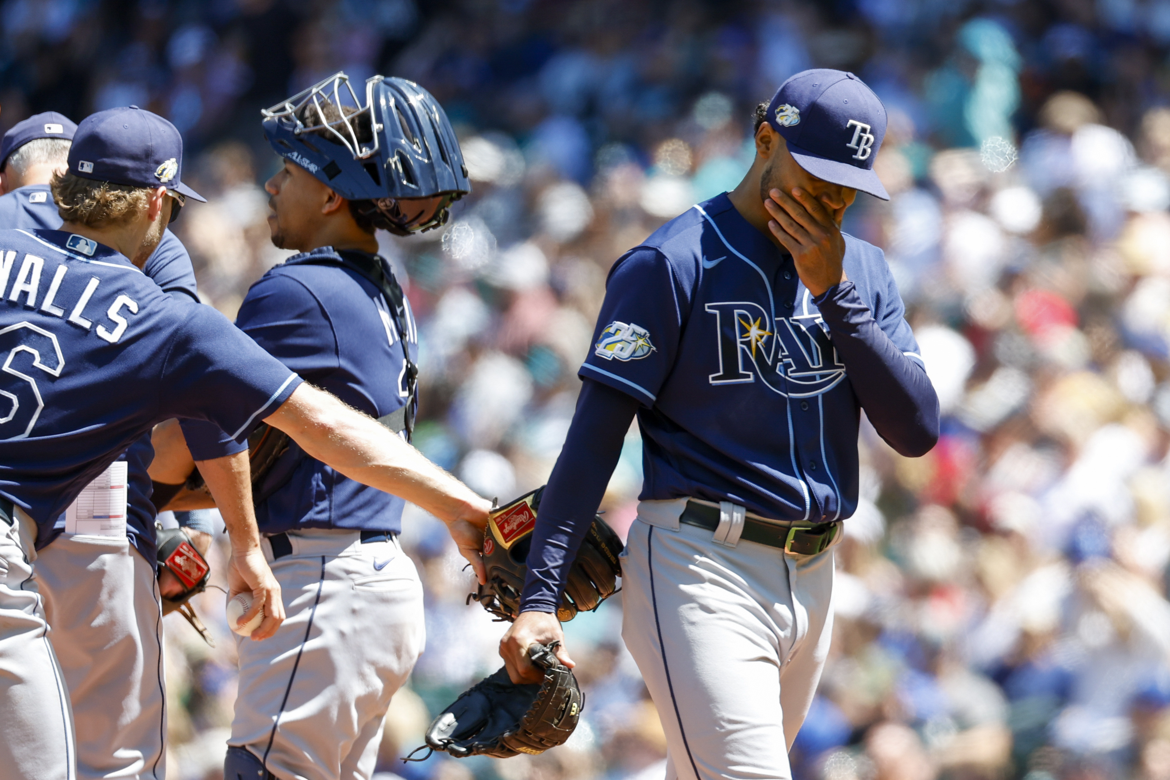 Mariners rally from 5-run deficit to beat Rays, 7-6, and take series from  MLB's best team