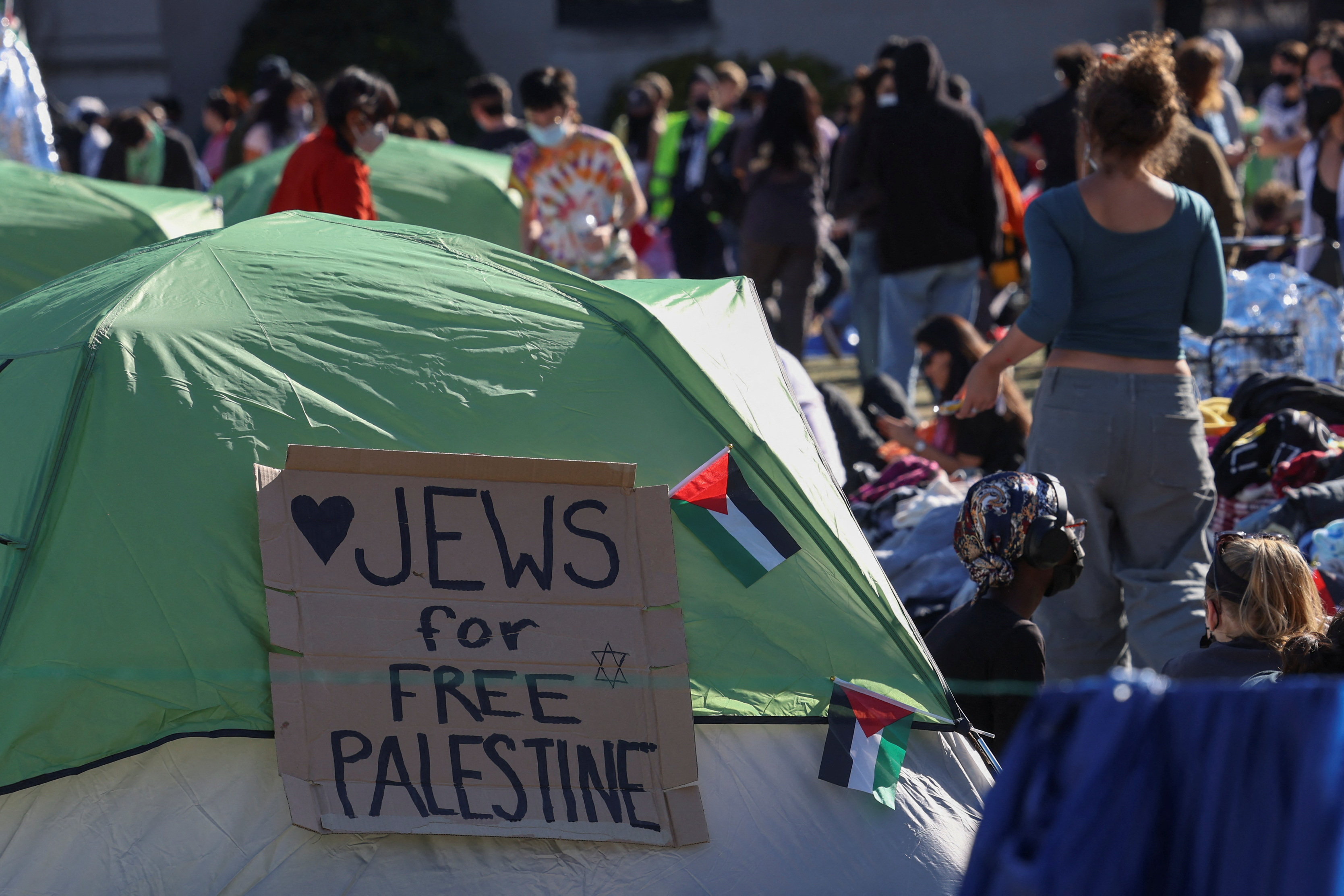 In pictures: Pro-Palestinian protests rise at US universities - April