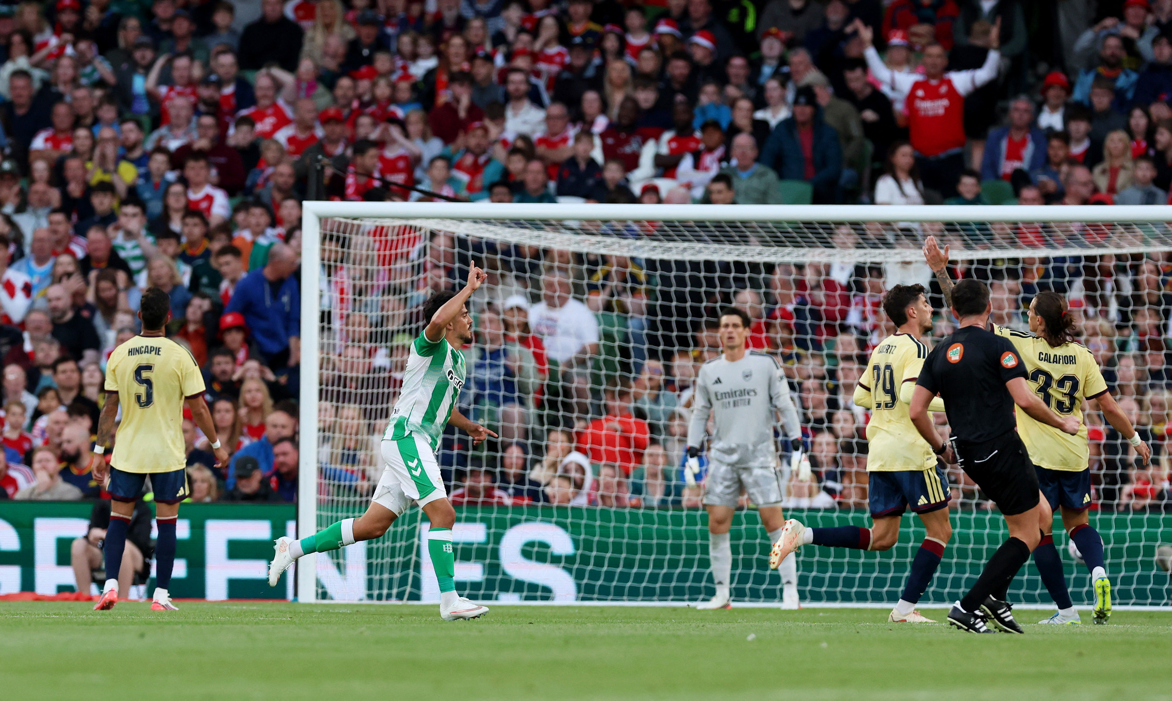 Arsenal players fuming after Betis defeat, says Arteta | Reuters