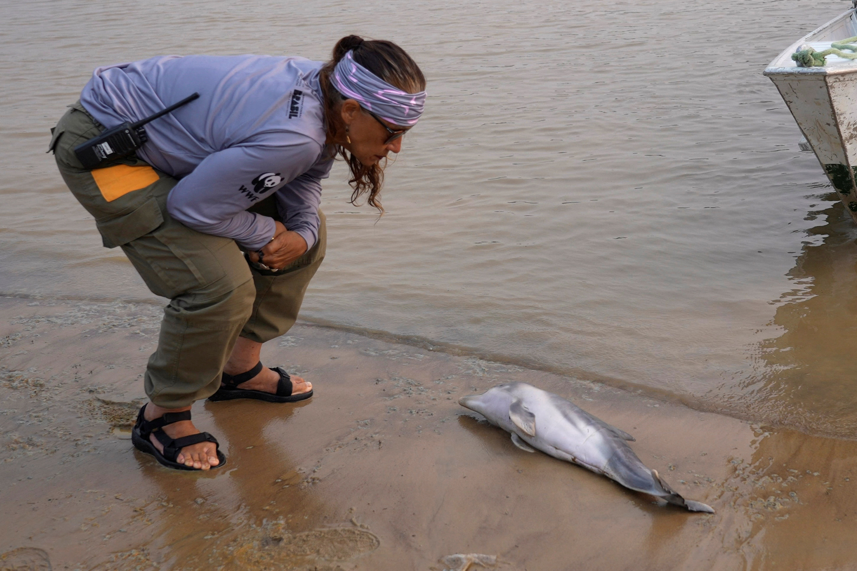 Severe drought hits Amazon rivers