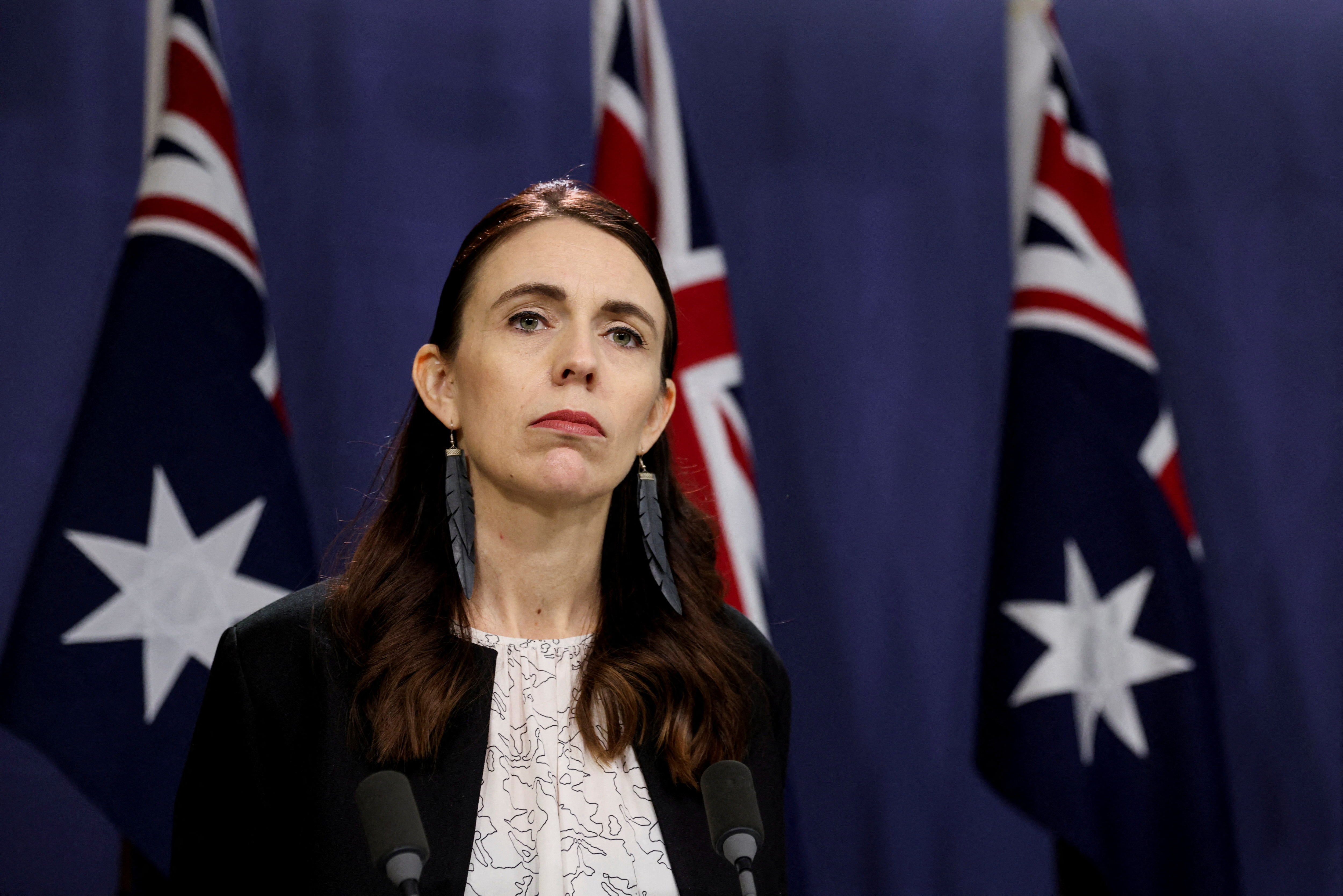 Prime Minister of New Zealand Ardern and Prime Minister of Australia Albanese held a press conference in Sydney