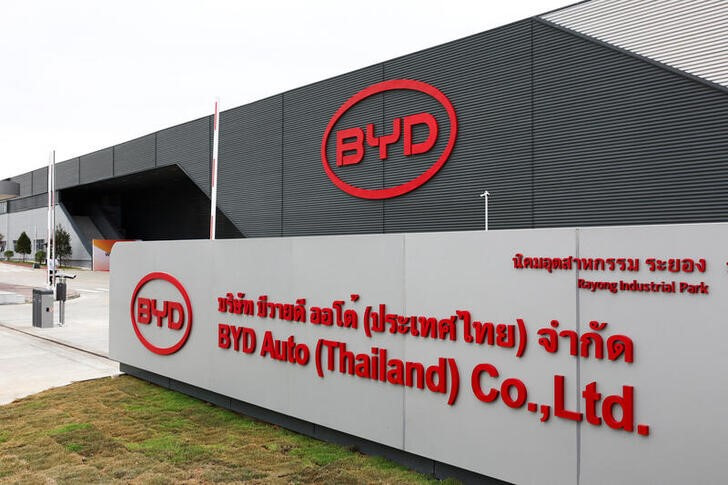 China's BYD opens EV factory in Thailand, first in Southeast Asia | Reuters