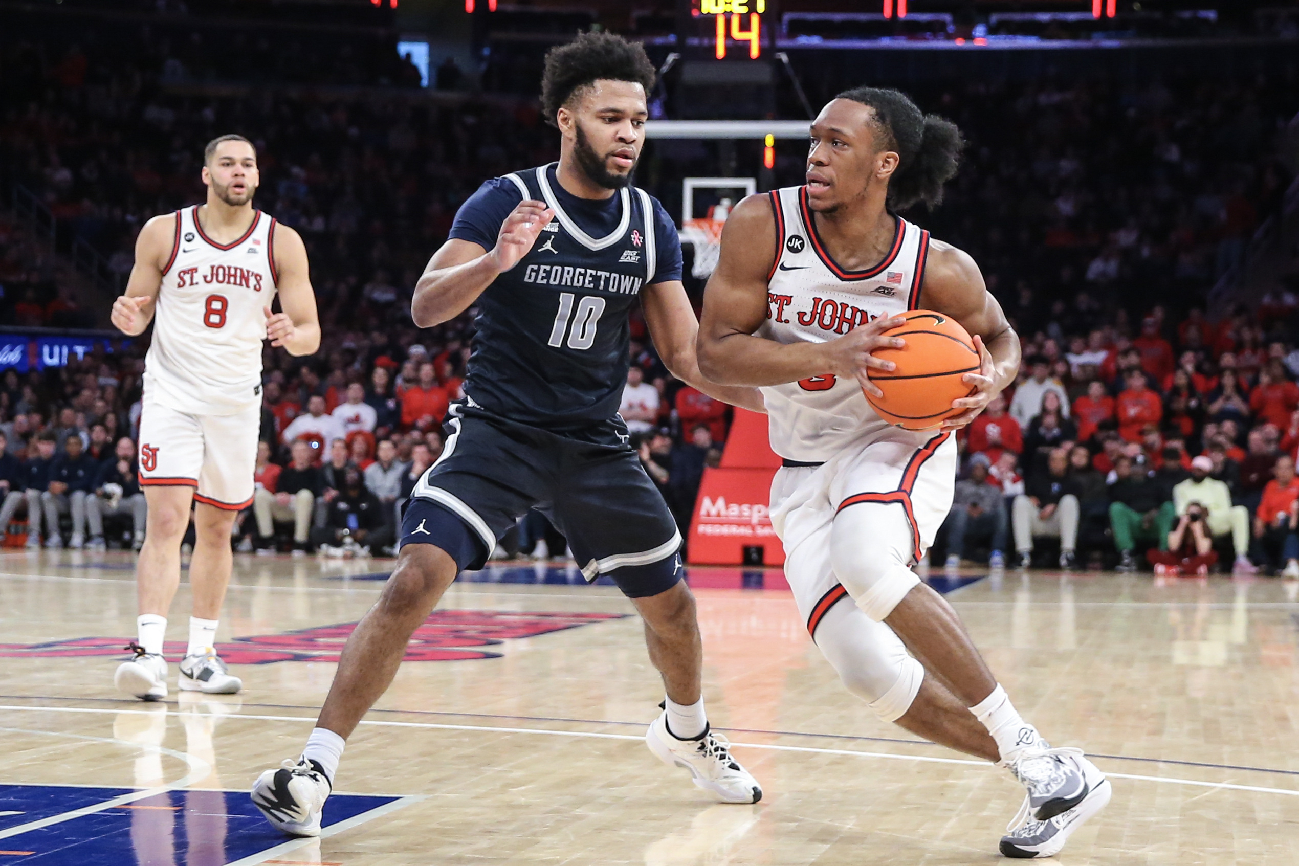 St. John's vs. odds, score prediction, time 2024 college