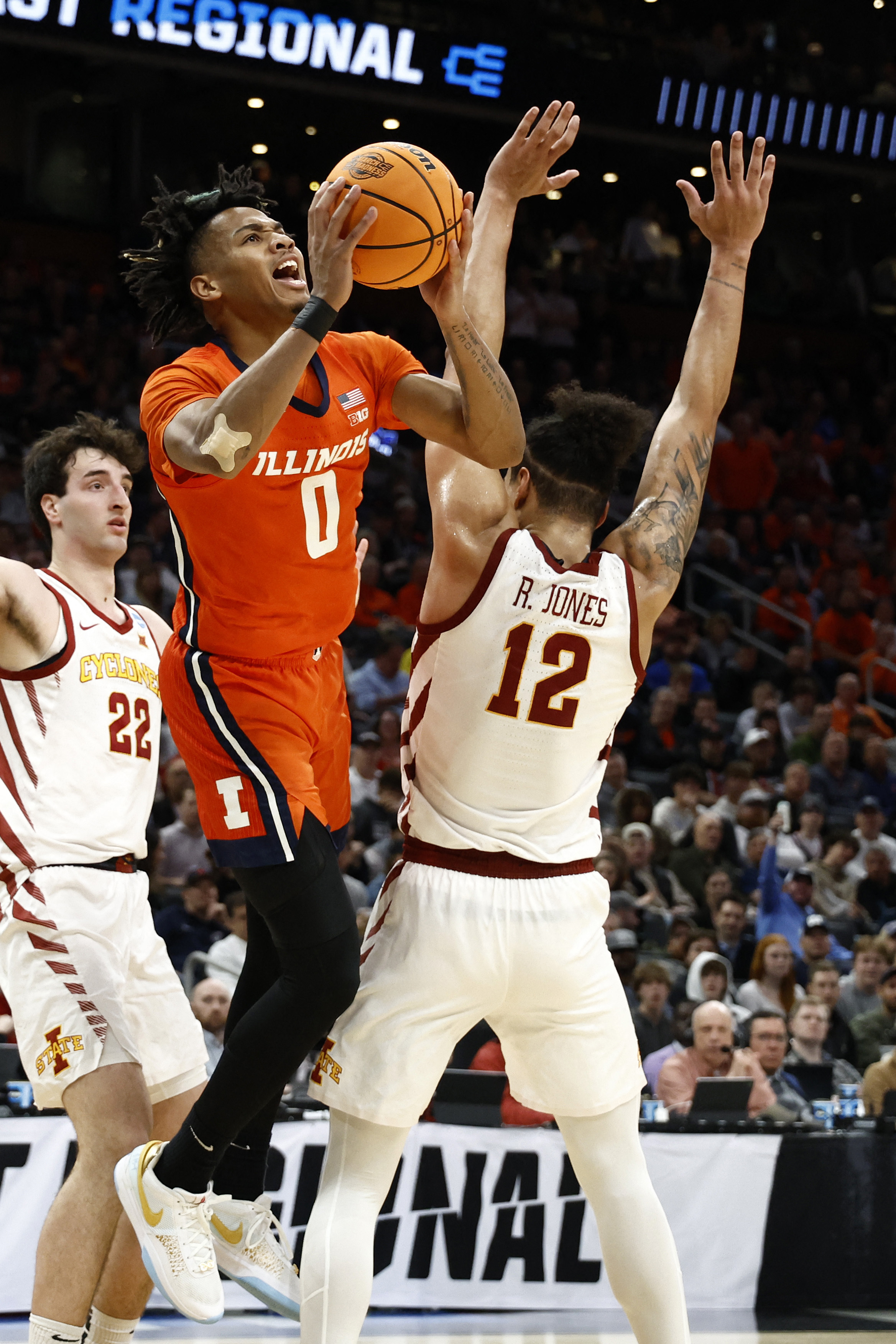 Terrence Shannon Jr., Illinois outlast Iowa St., reach Elite Eight ...