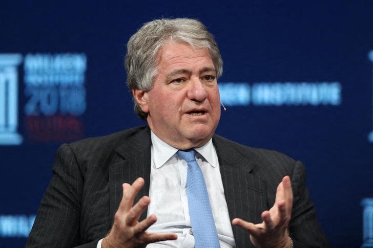 Leon Black, Chairman, CEO and Director, Apollo Global Management, LLC, speaks at the Milken Institute's 21st Global Conference in Beverly Hills