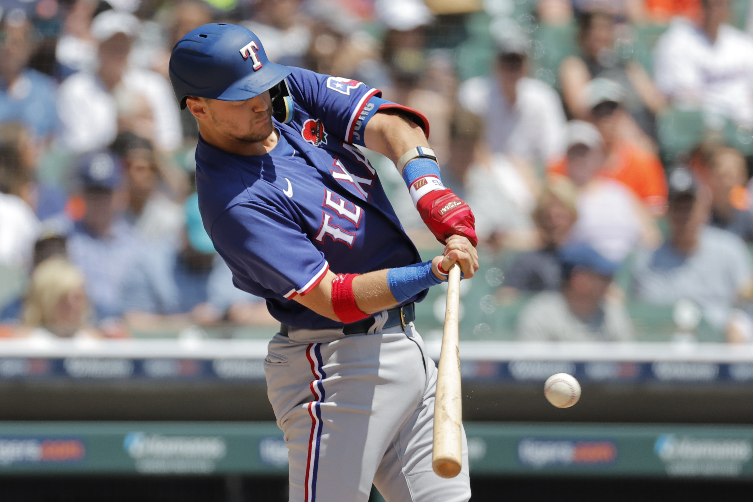 Corey Seager provides offense, Rangers pitchers shut out Tigers