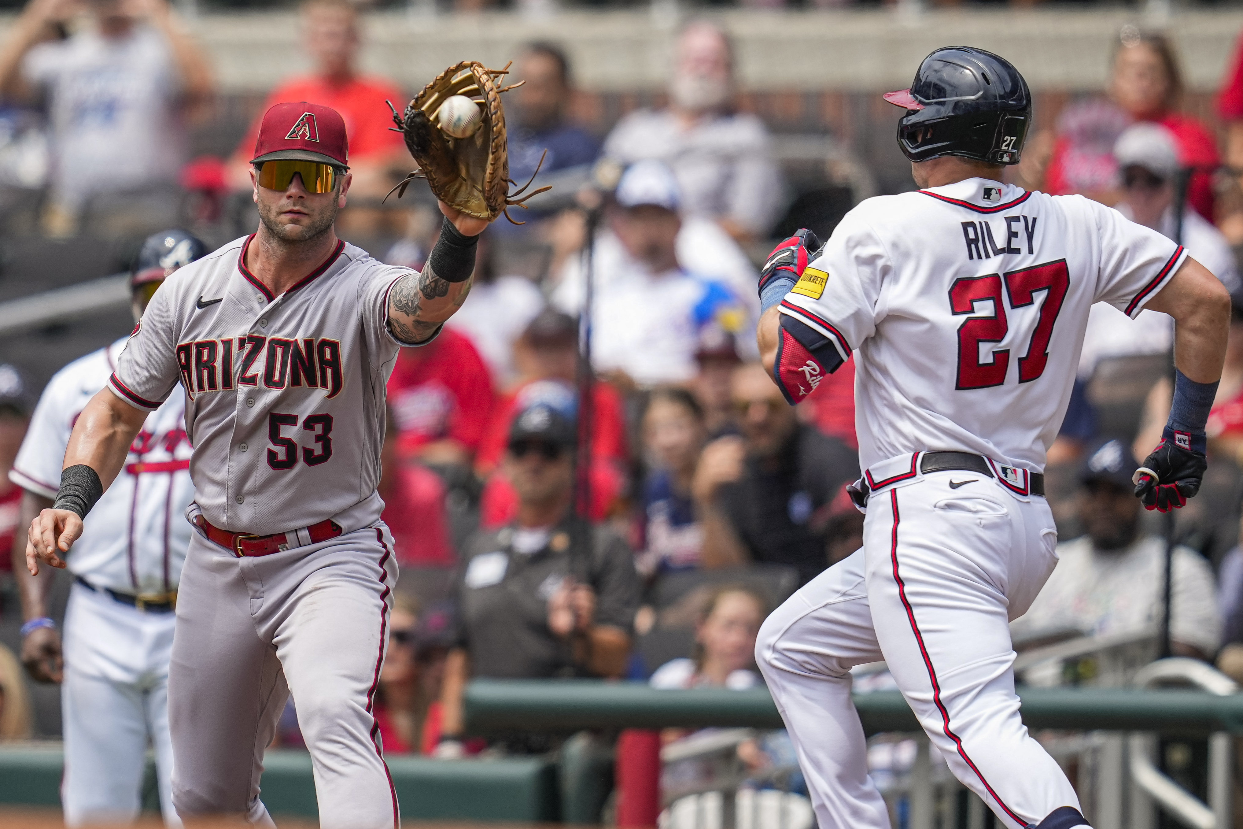 Photos: Austin Riley's blast helps Braves edge Phillies in Game 2