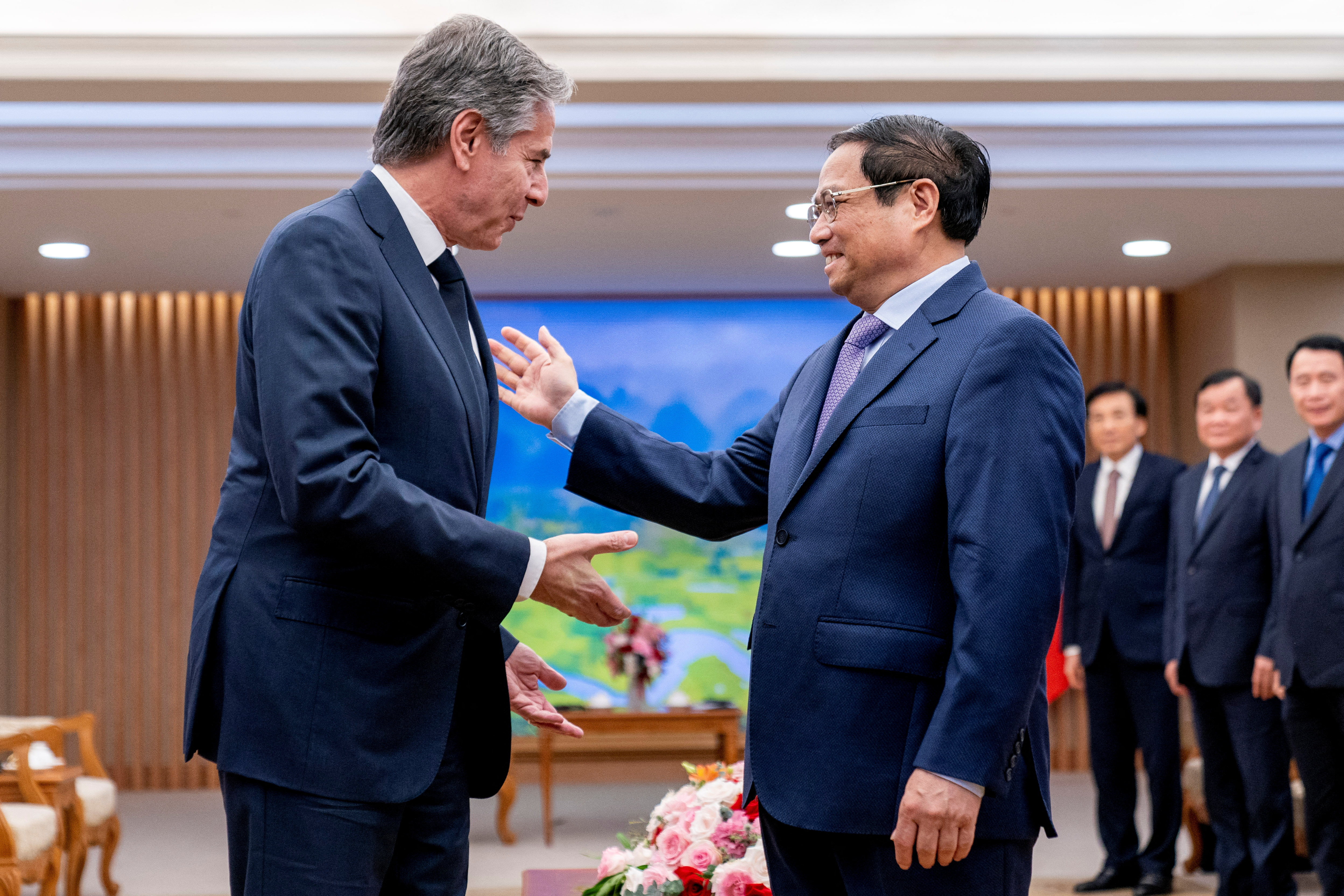 U.S. Secretary of State Antony Blinken visits Hanoi