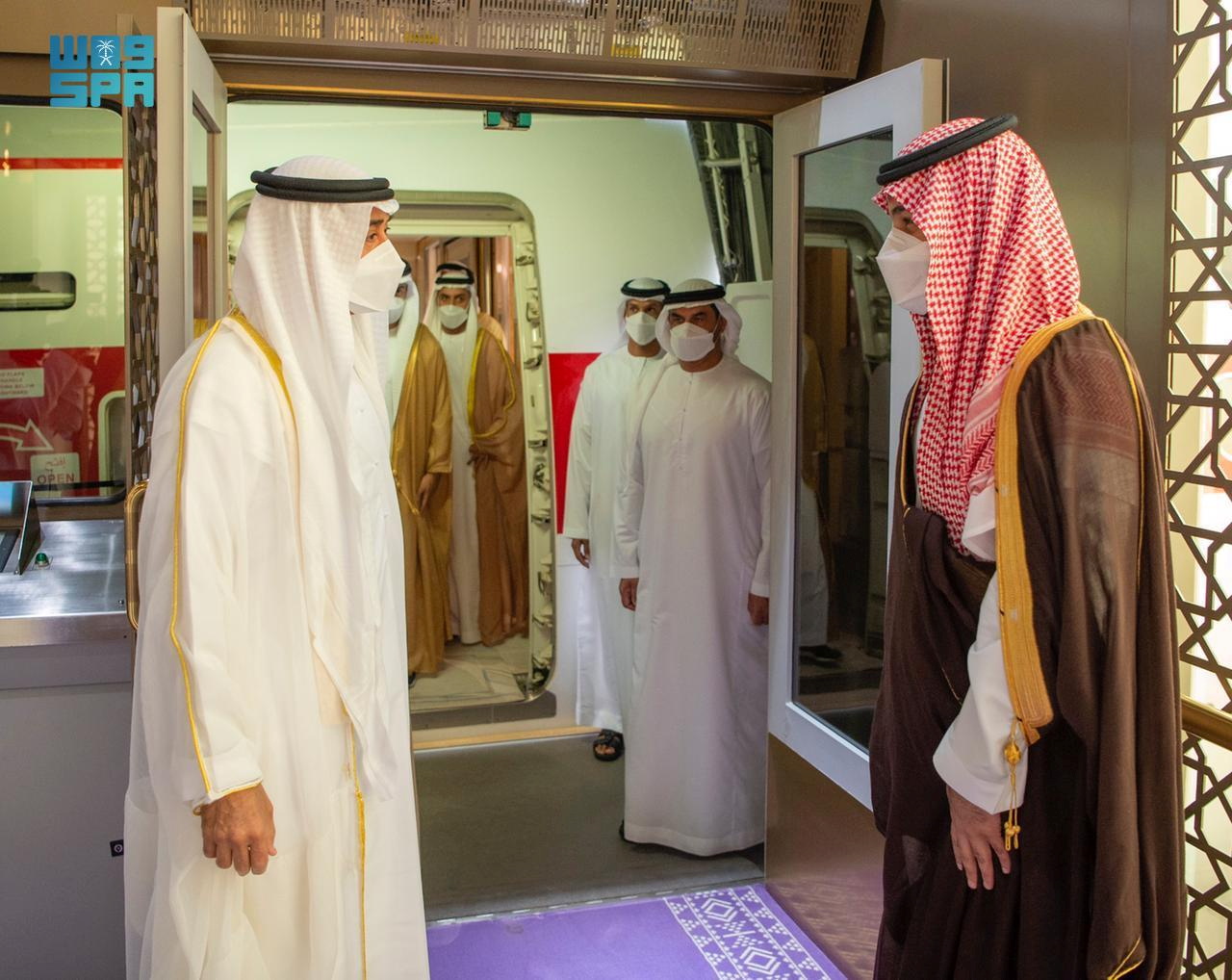 Saudi Crown Prince Mohammed Bin Salman receives Abu Dhabi's Crown Prince Sheikh Mohammed bin Zayed al-Nahyan in Riyadh