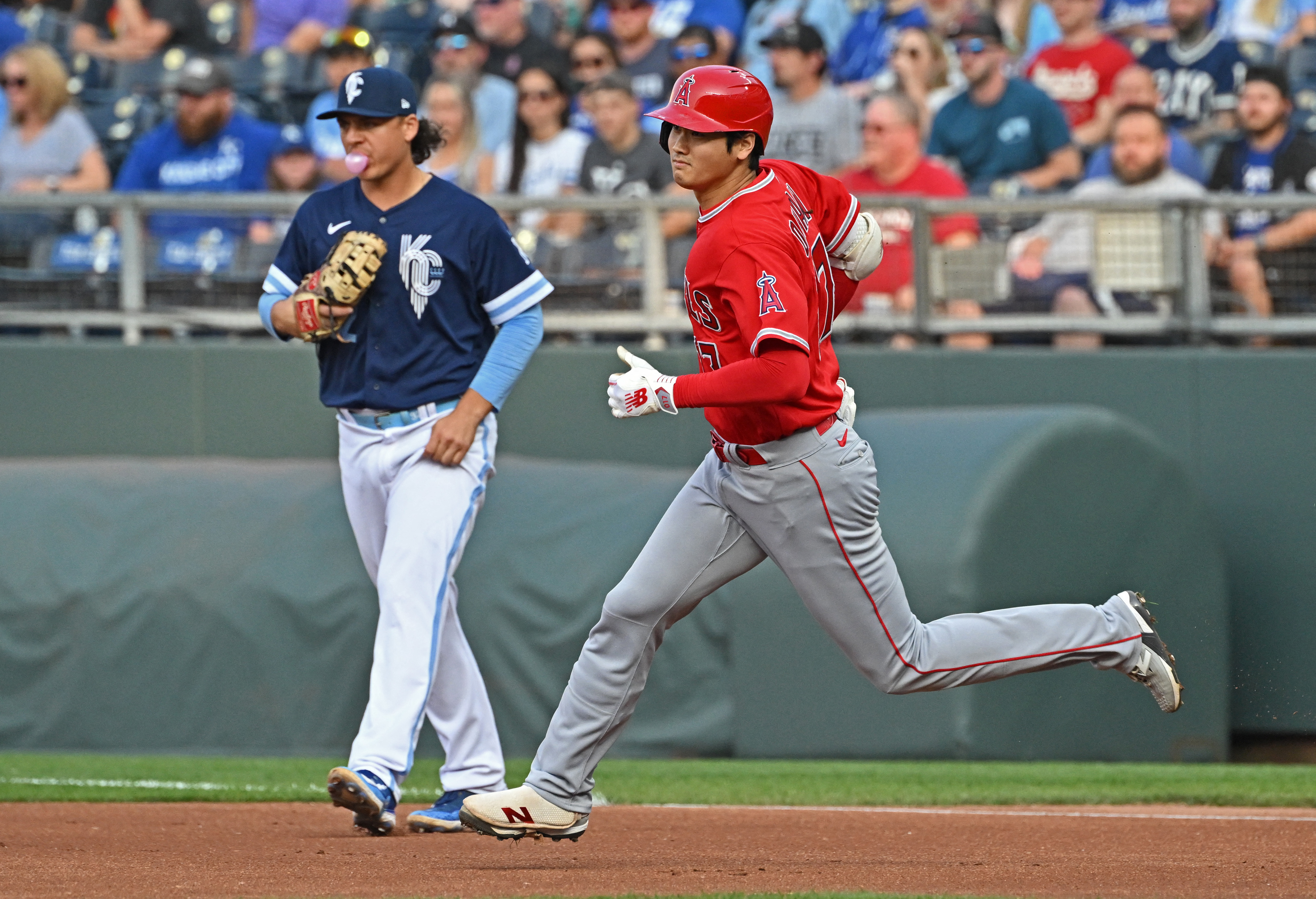 Patrick Sandoval, Angels shut down hapless Royals