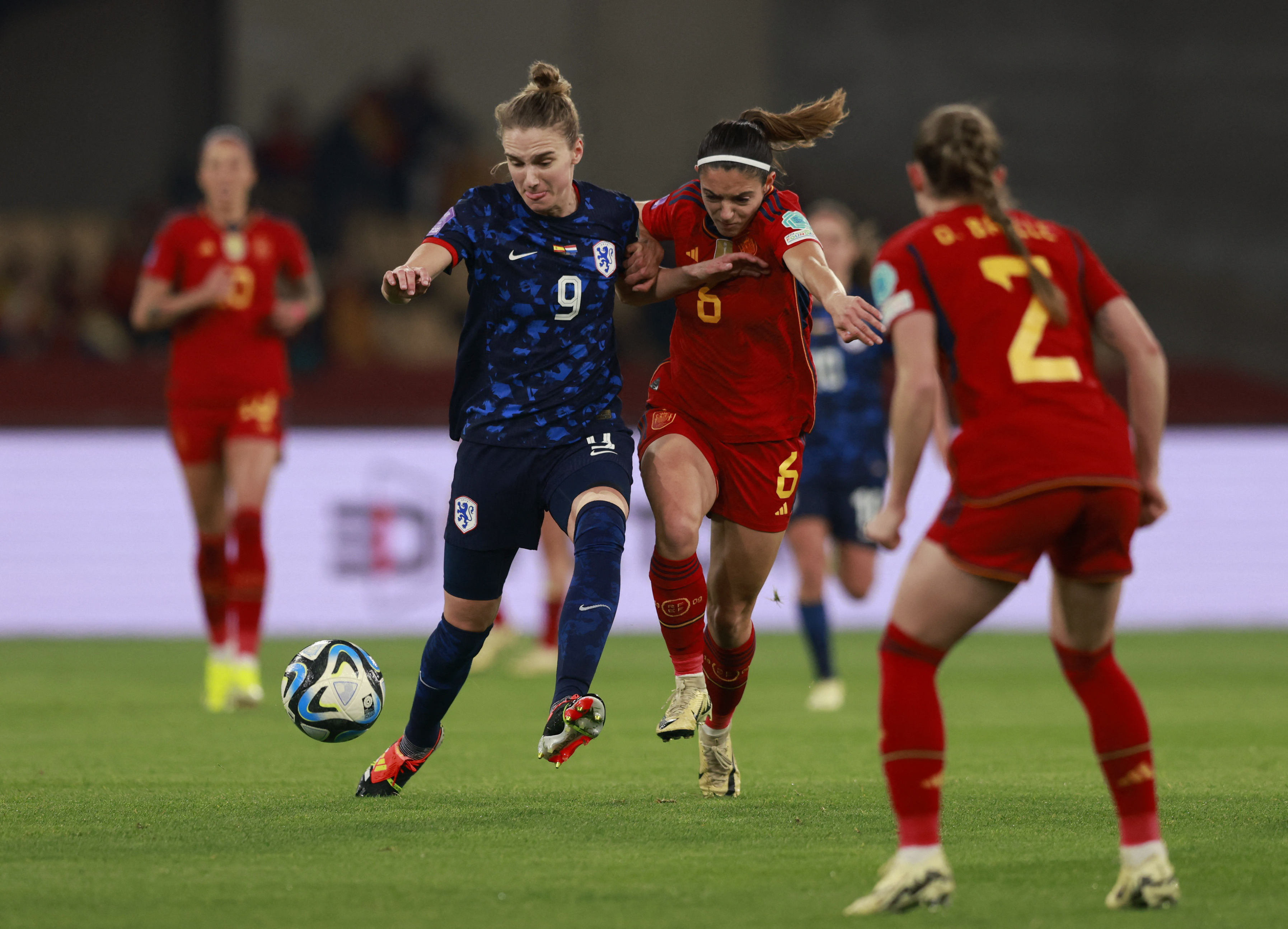 Spain women's team beat Netherlands to secure historic Olympic spot