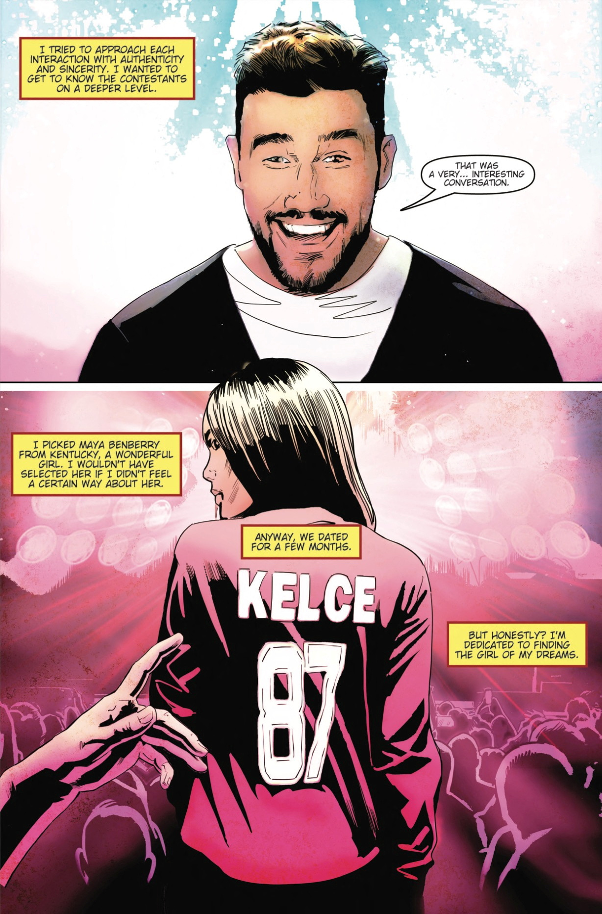 New comic book highlights the life and career of football star Travis Kelce