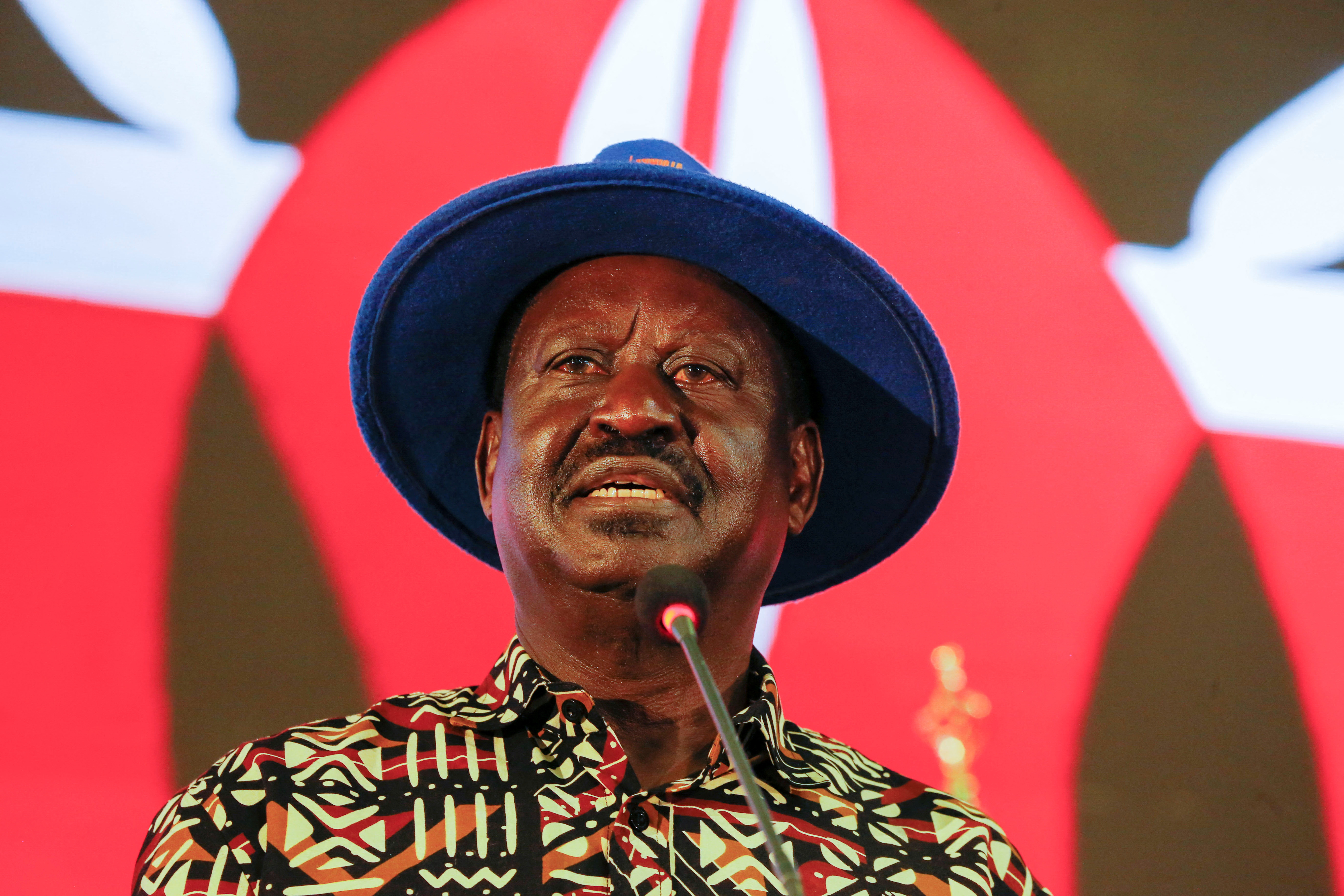 Kenya's opposition leader Odinga addresses the nation after Ruto declared president-elect
