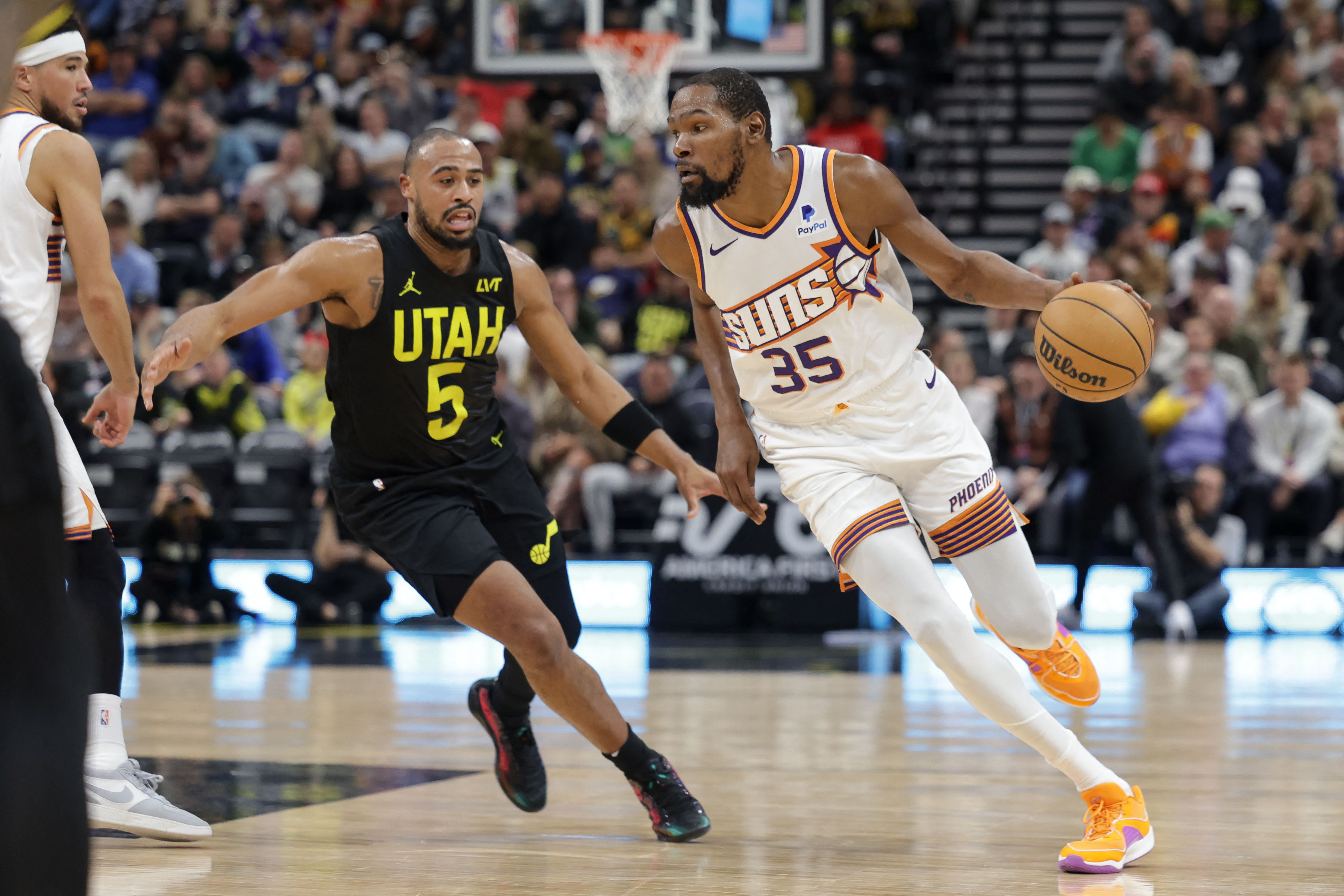 NBA roundup: Kevin Durant, Suns top Jazz in 2OT thriller