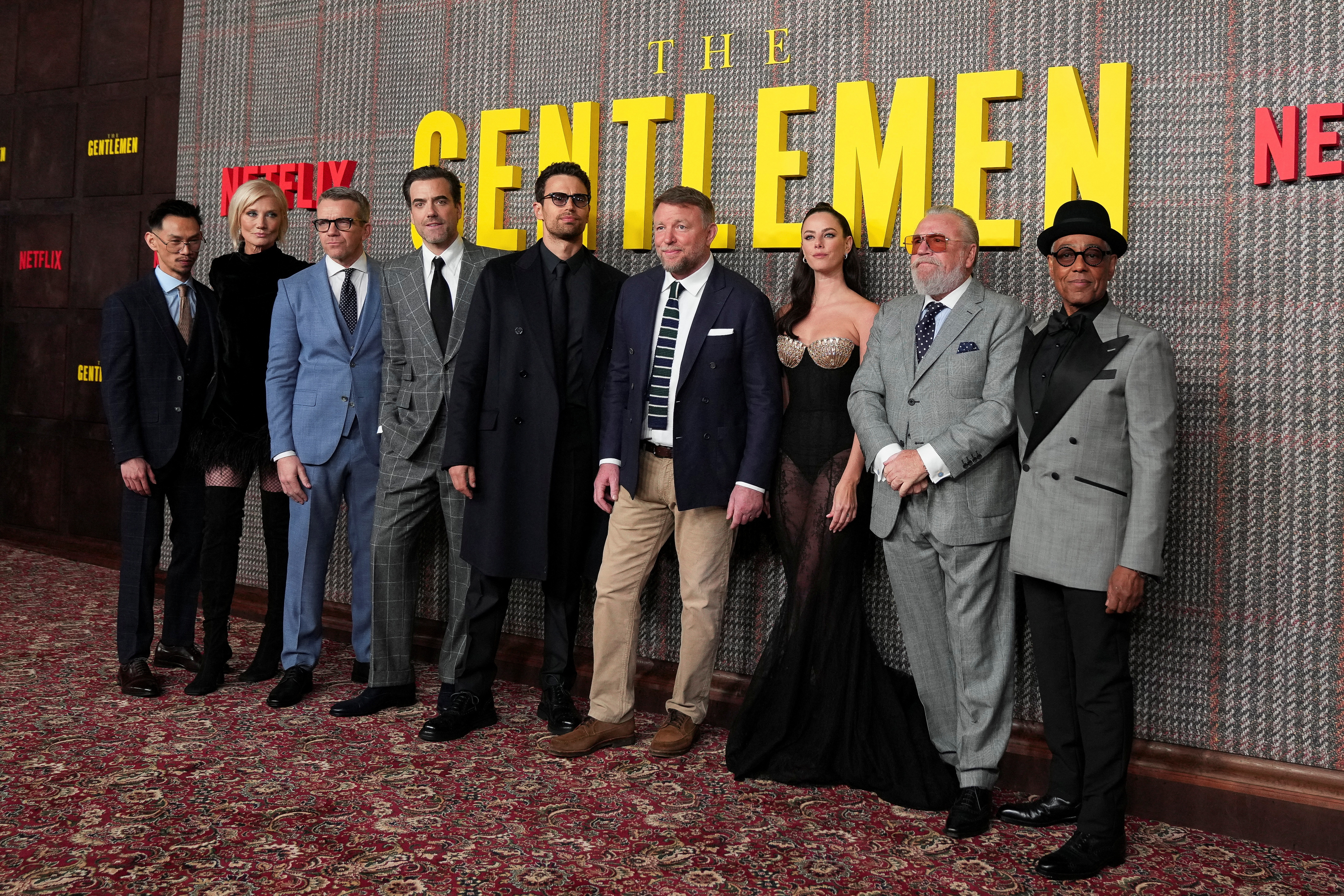 Premiere of the TV series "The Gentlemen" in London