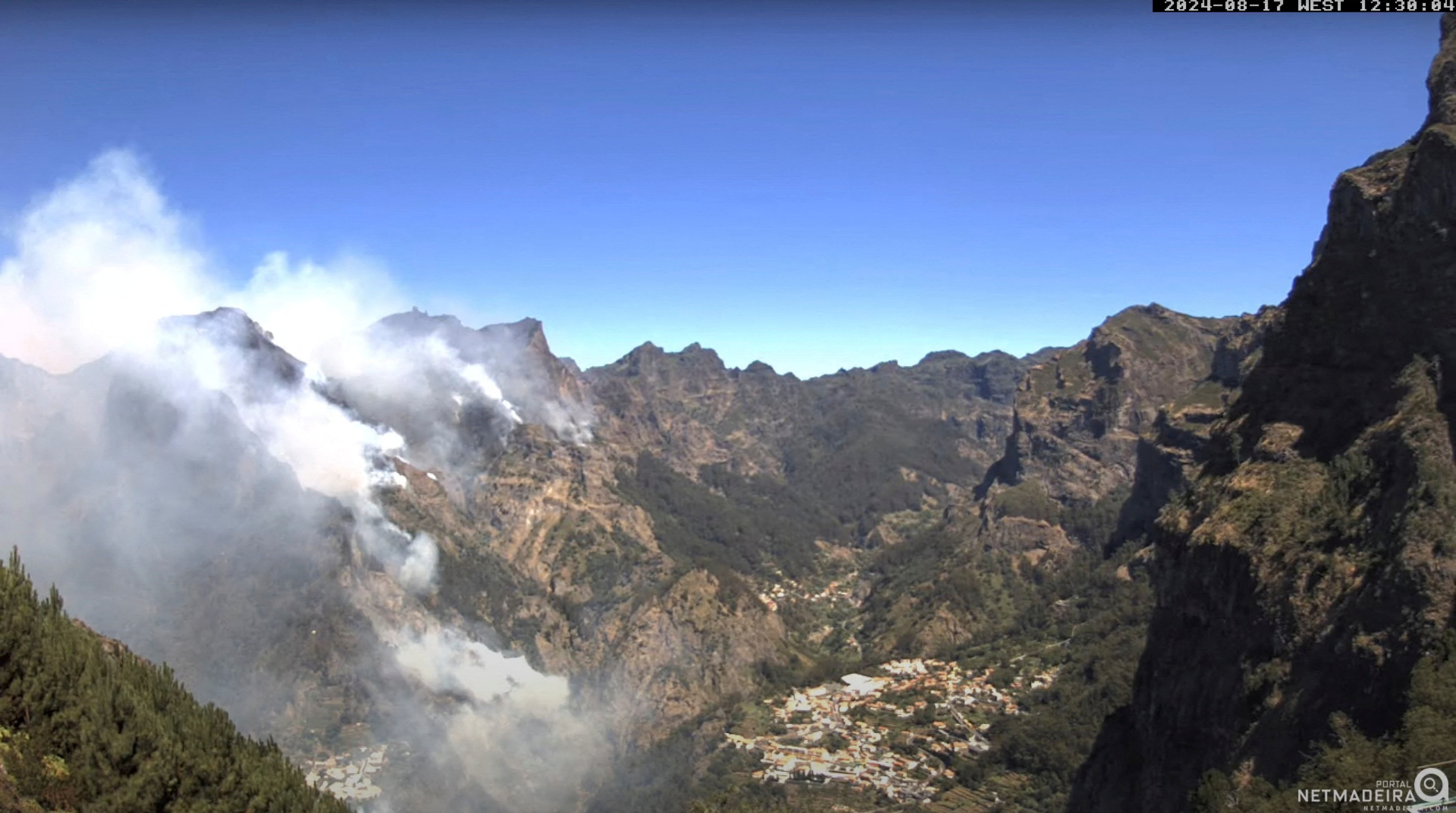 Wildfire in Madeira