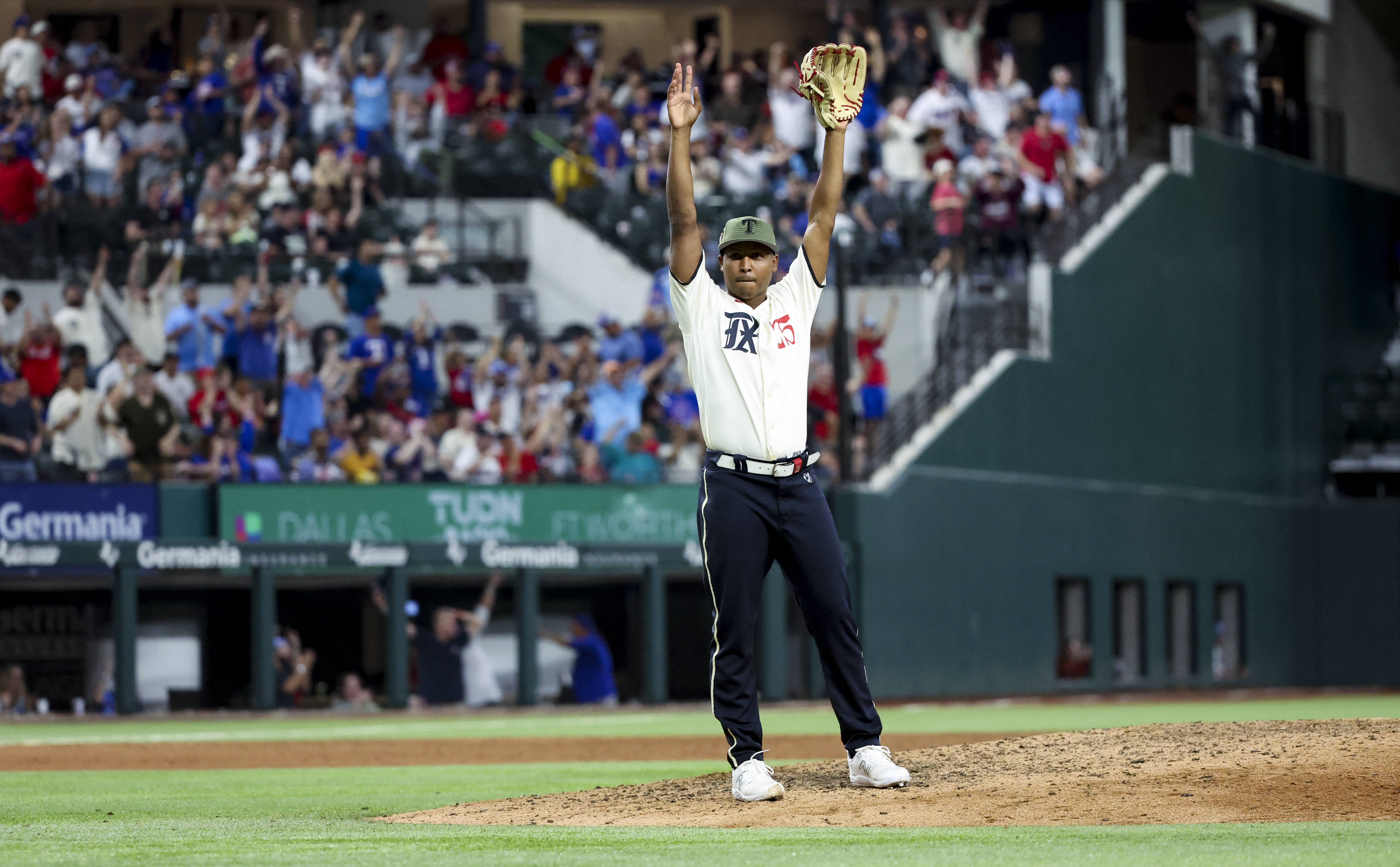 Martin Perez, Adolis Garcia lead Rangers past Rockies