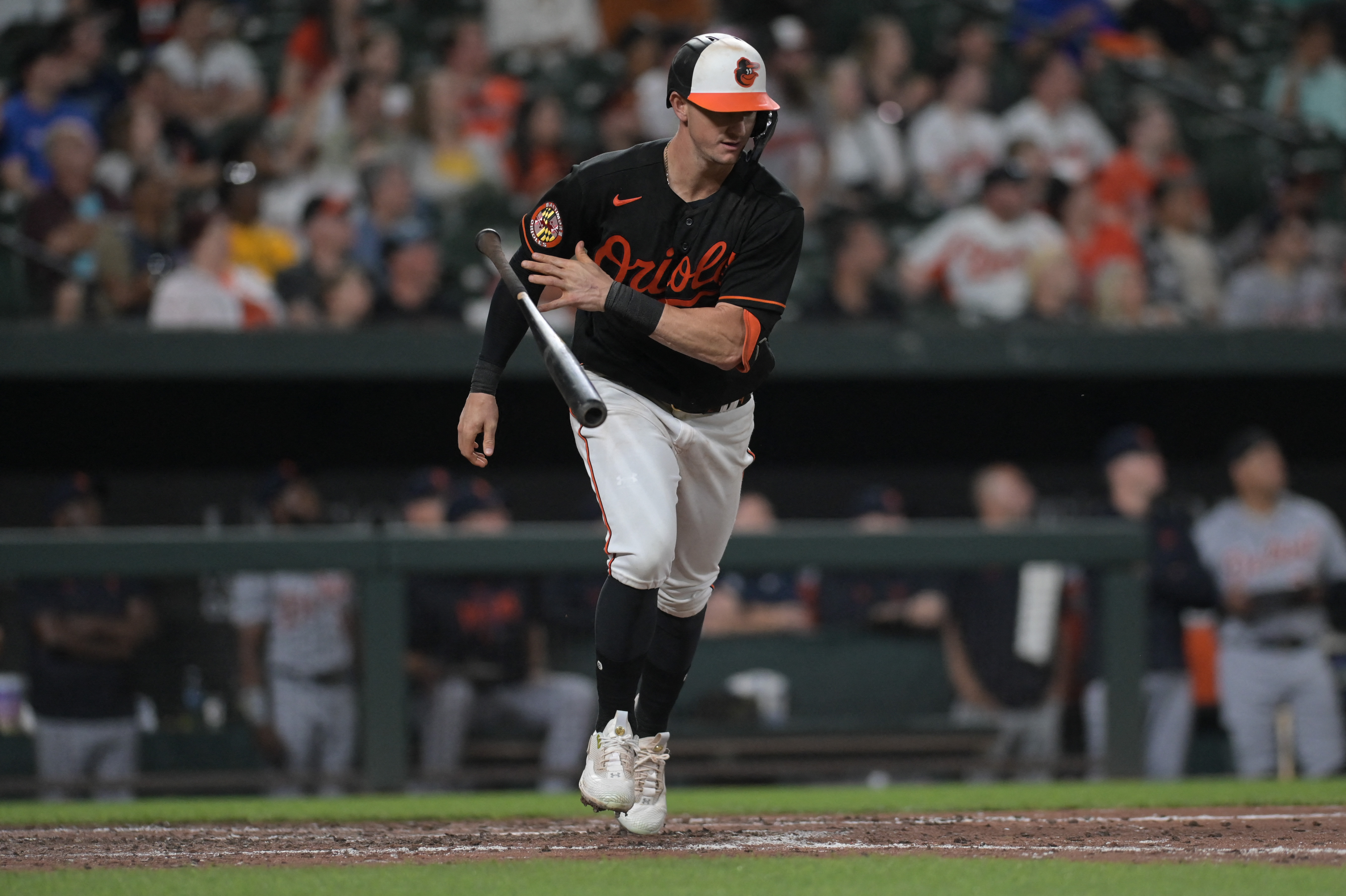 Orioles finally allow a run, but walk off on Tigers