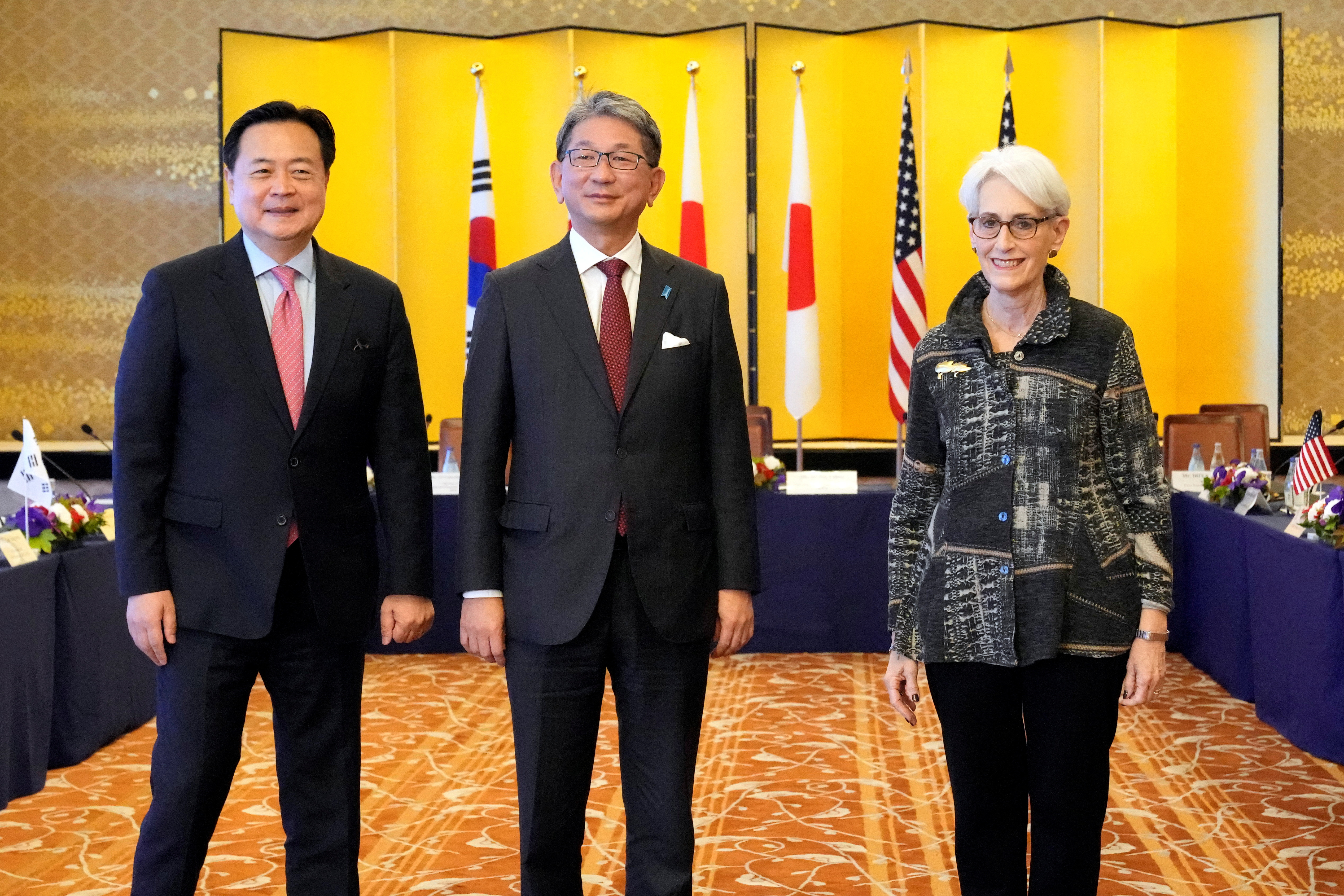 Japan-U.S.-South Korea hold trilateral Vice Foreign Ministerial Meeting in Tokyo