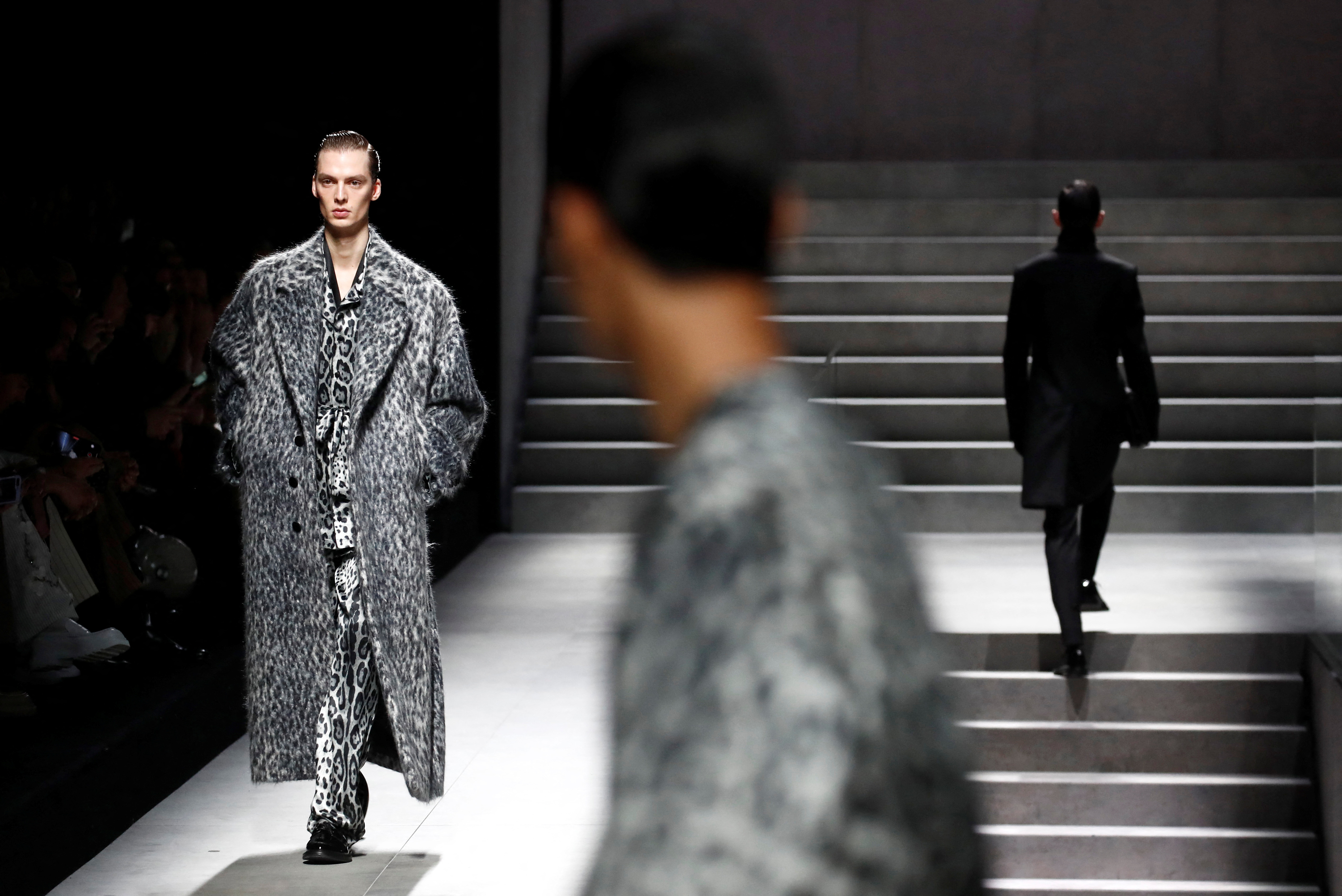 Dolce & Gabbana presents 'Sleek' menswear collection in Milan