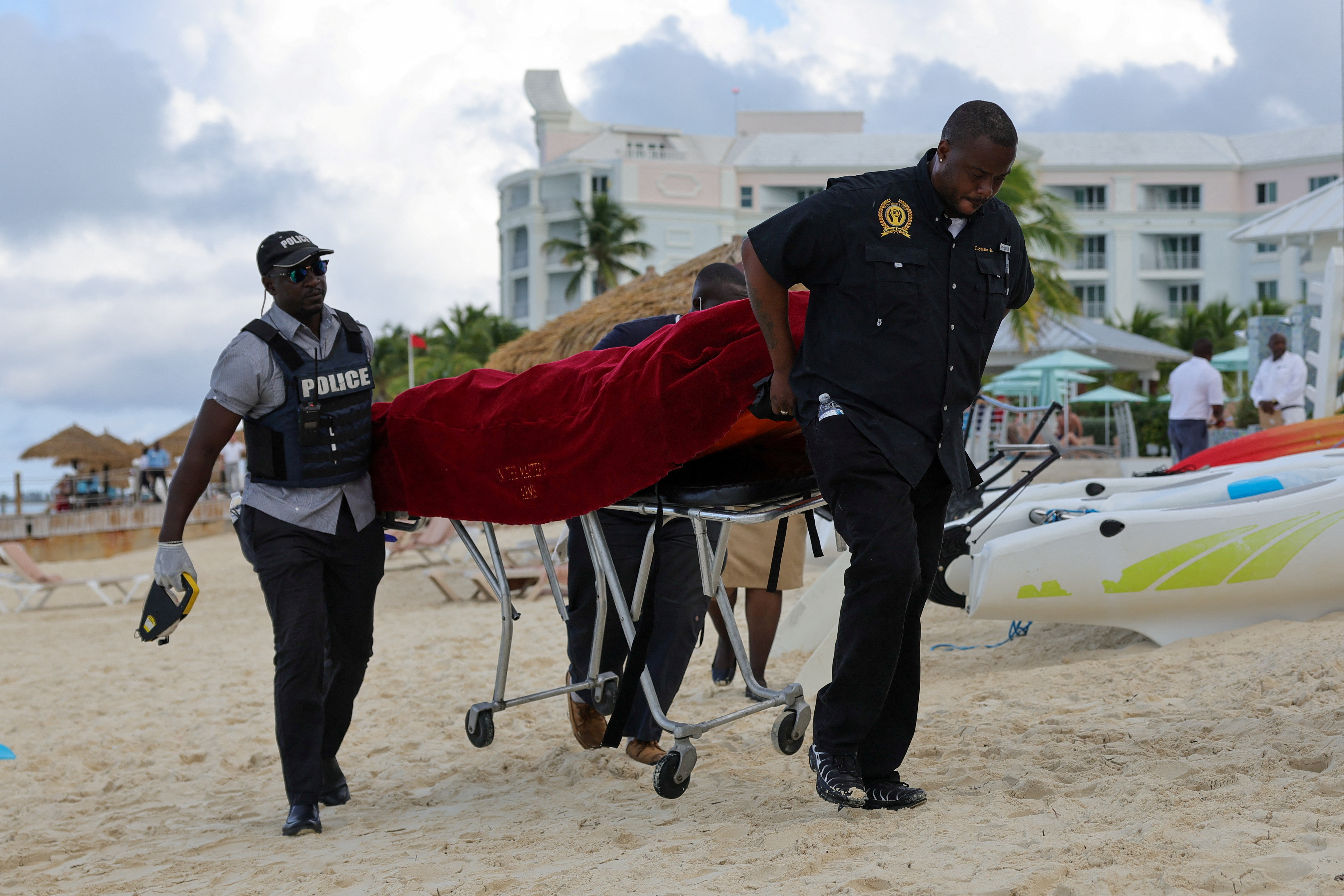 Fatal shark attack against a tourist at Sandals resort in Nassau