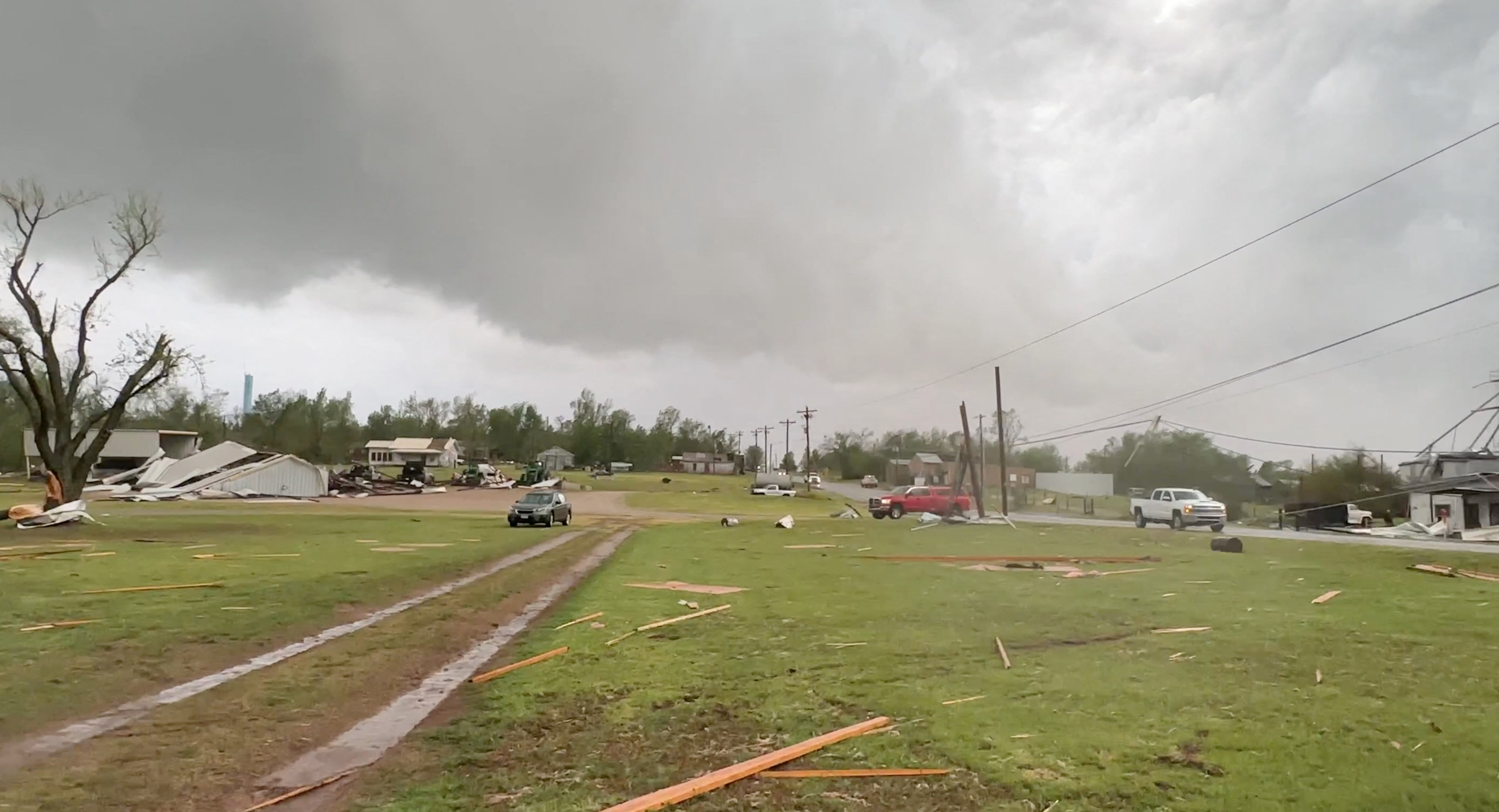 Two killed as tornadoes, storms rip through Oklahoma Reuters