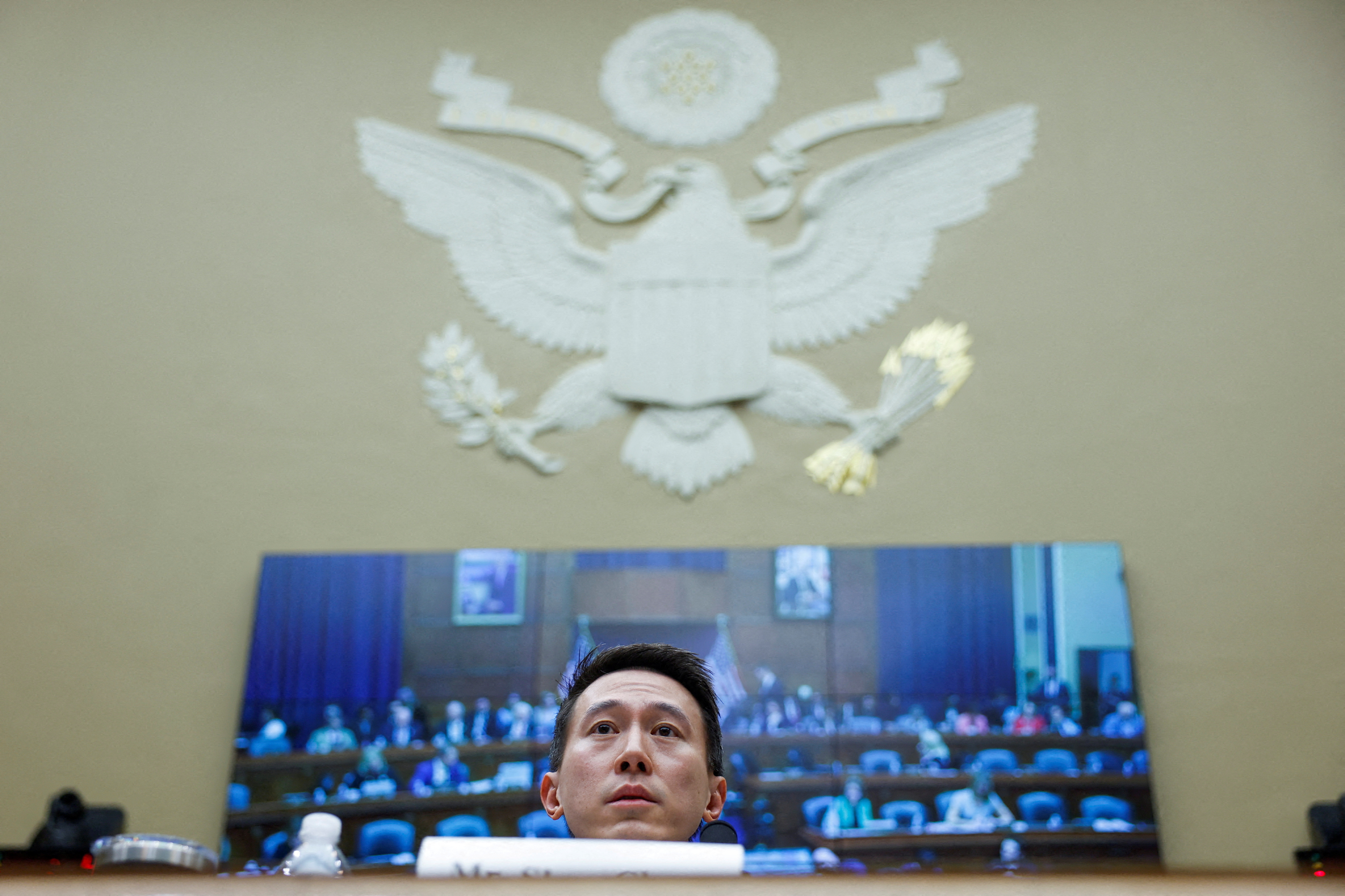 TikTok Chief Executive Shou Zi Chew testifies before a House Energy and Commerce Committee, in Washington