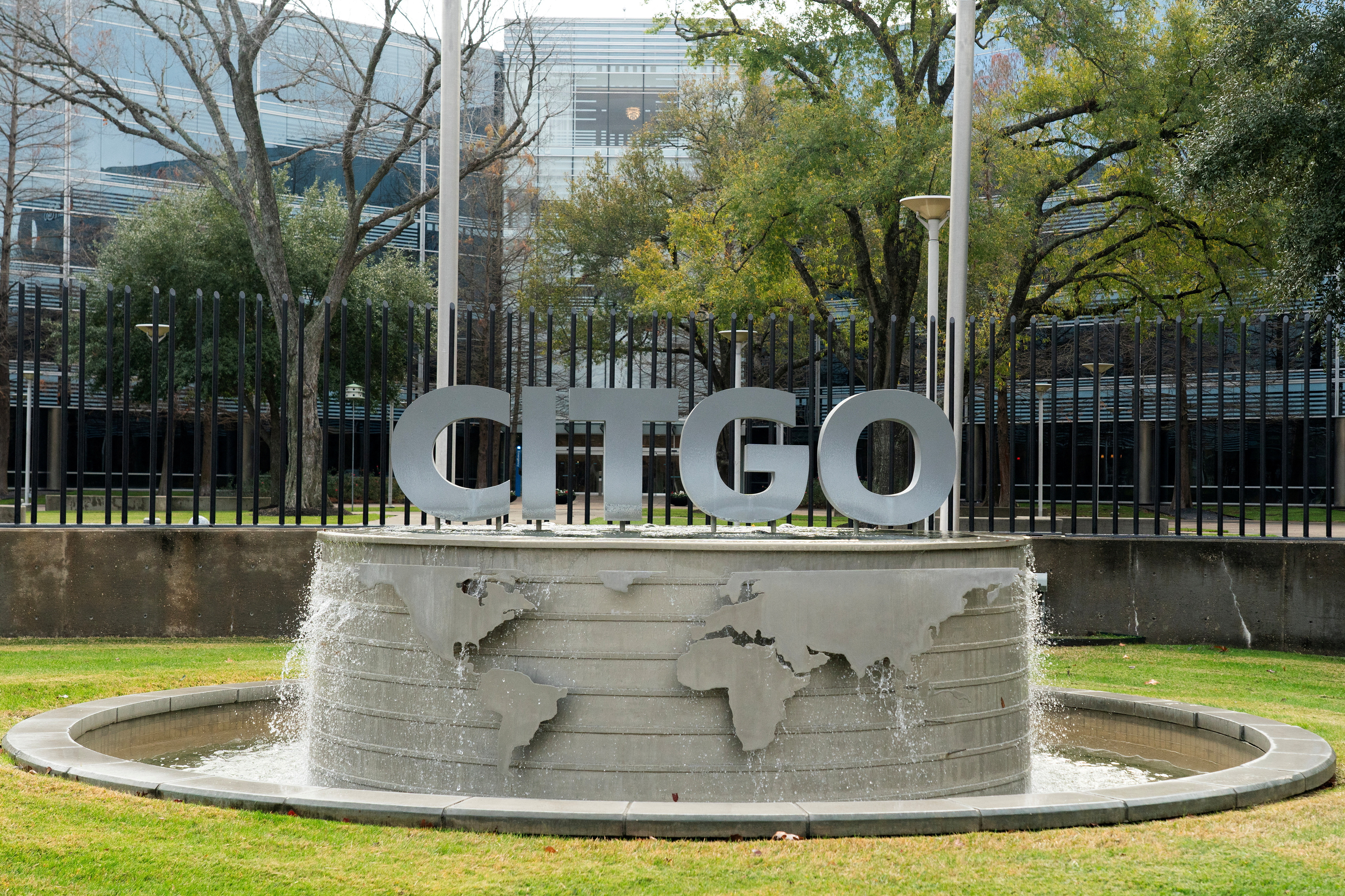 General view of Citgo Petroleum facilities in Texas