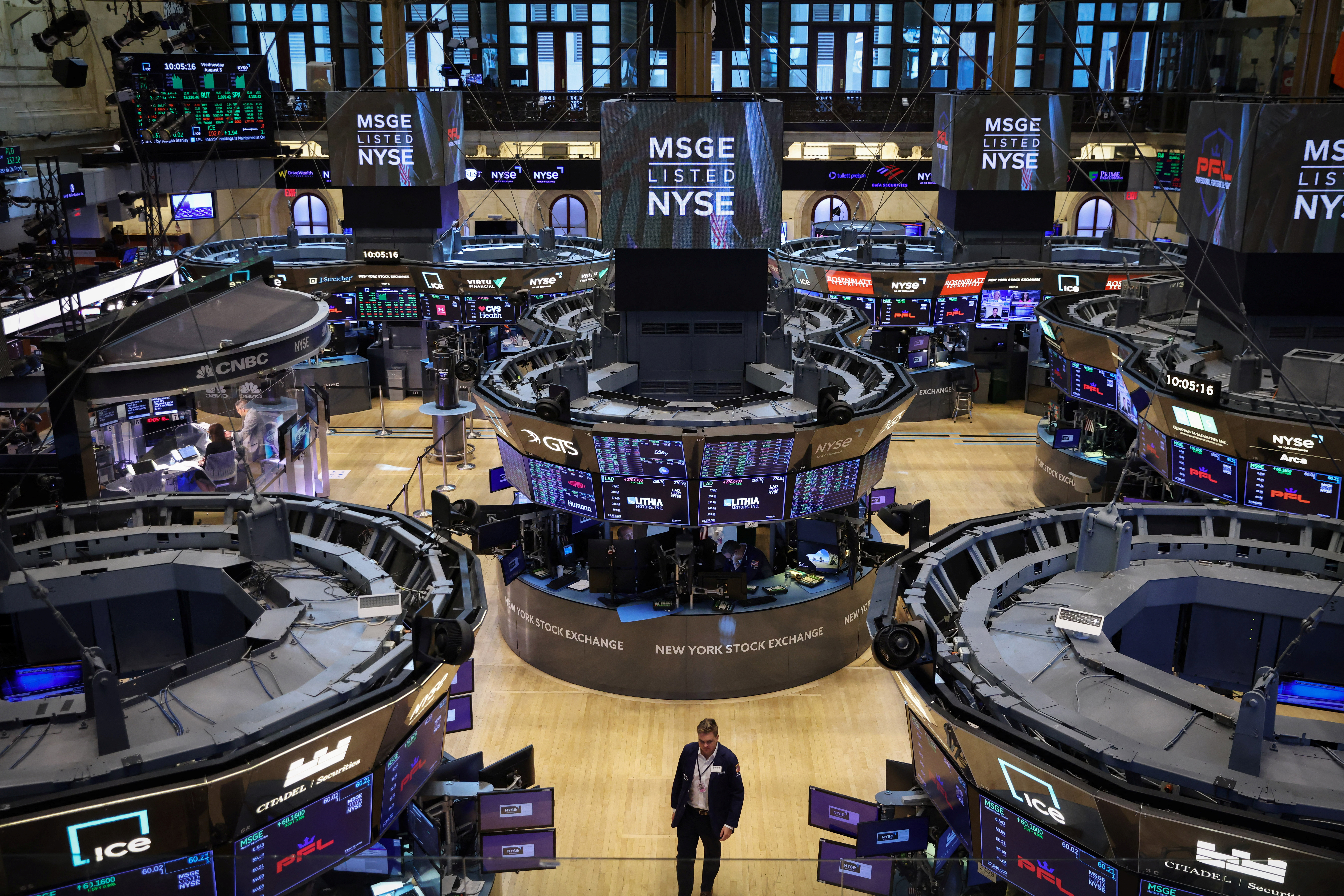  the New York Stock Exchange (NYSE) in Manhattan, New York City