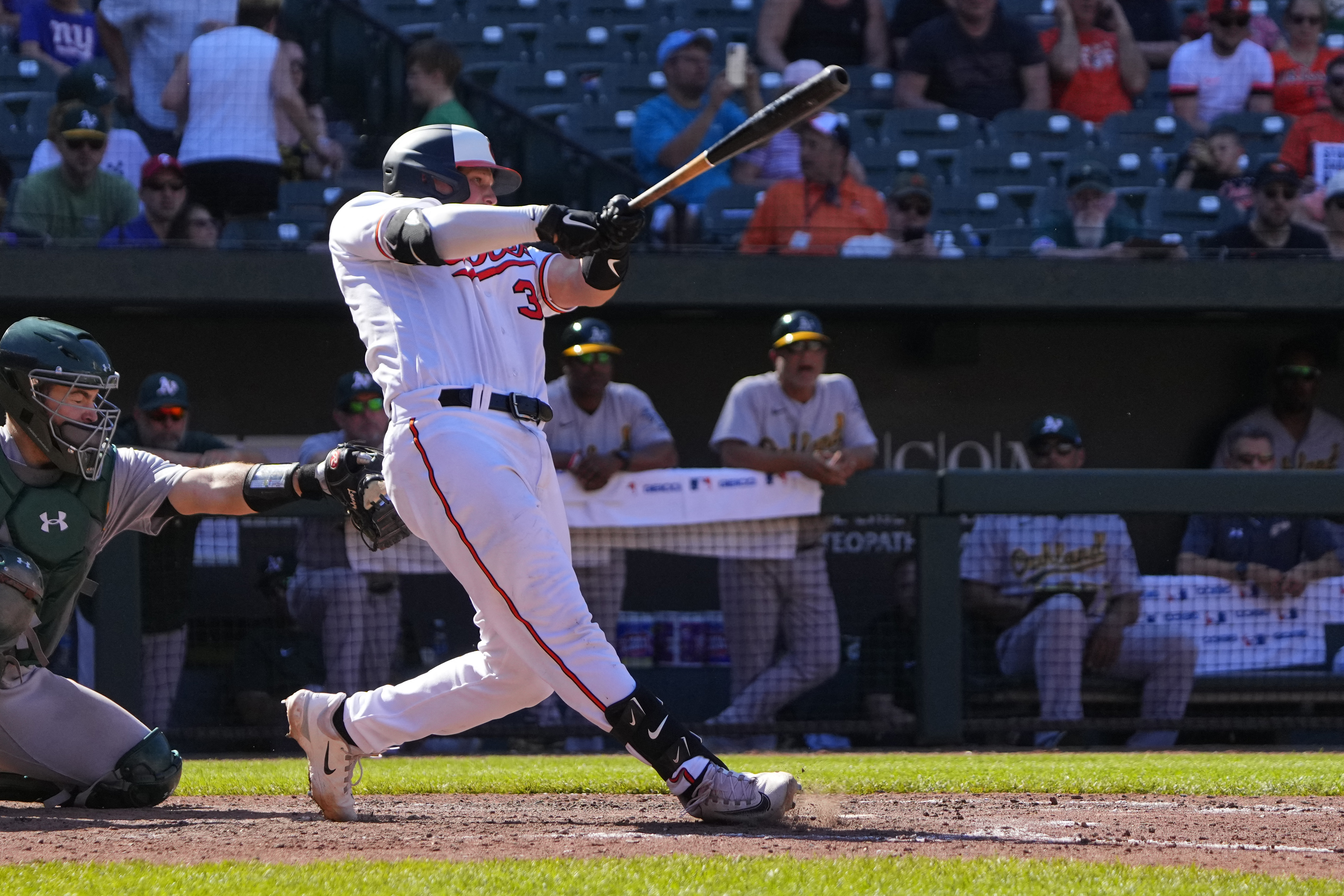 Orioles C Adley Rutschman Hits First MLB Home Run - Fastball