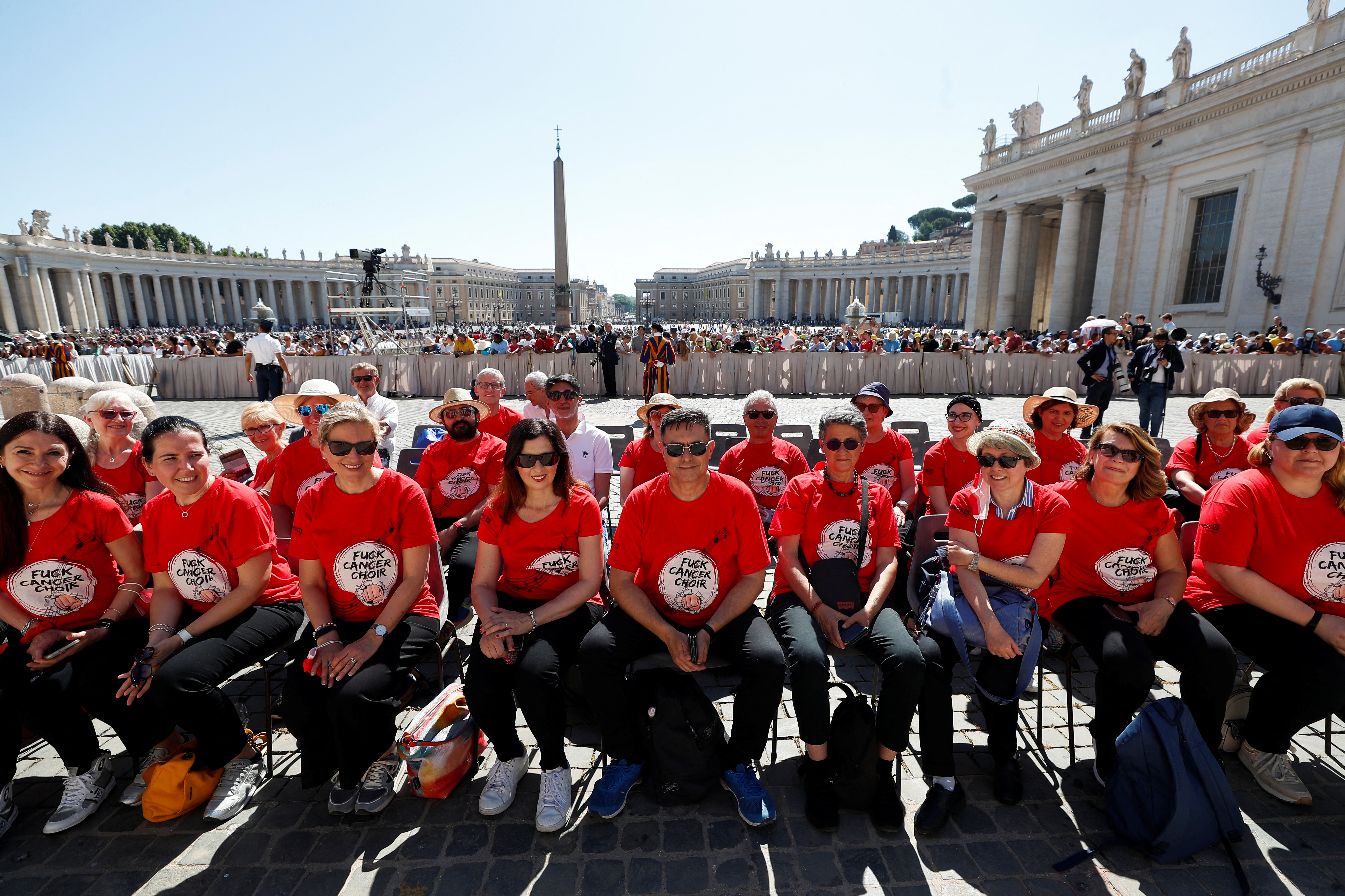 Pope gives F-word cancer campaigners VIP treatment at audience | Reuters