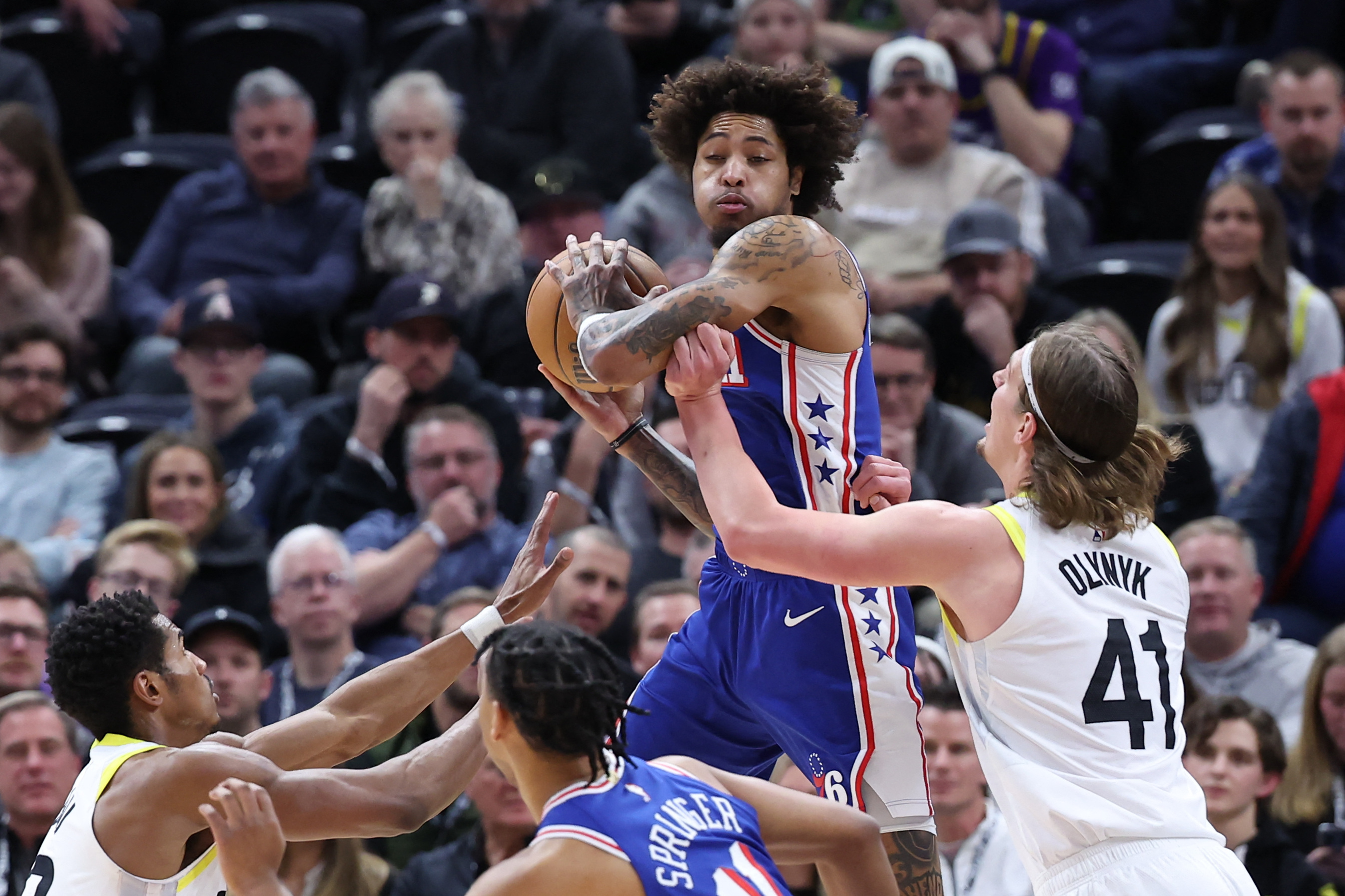 Tyrese Maxey Scores Career-high 51, Lifts 76ers Past Jazz | Reuters