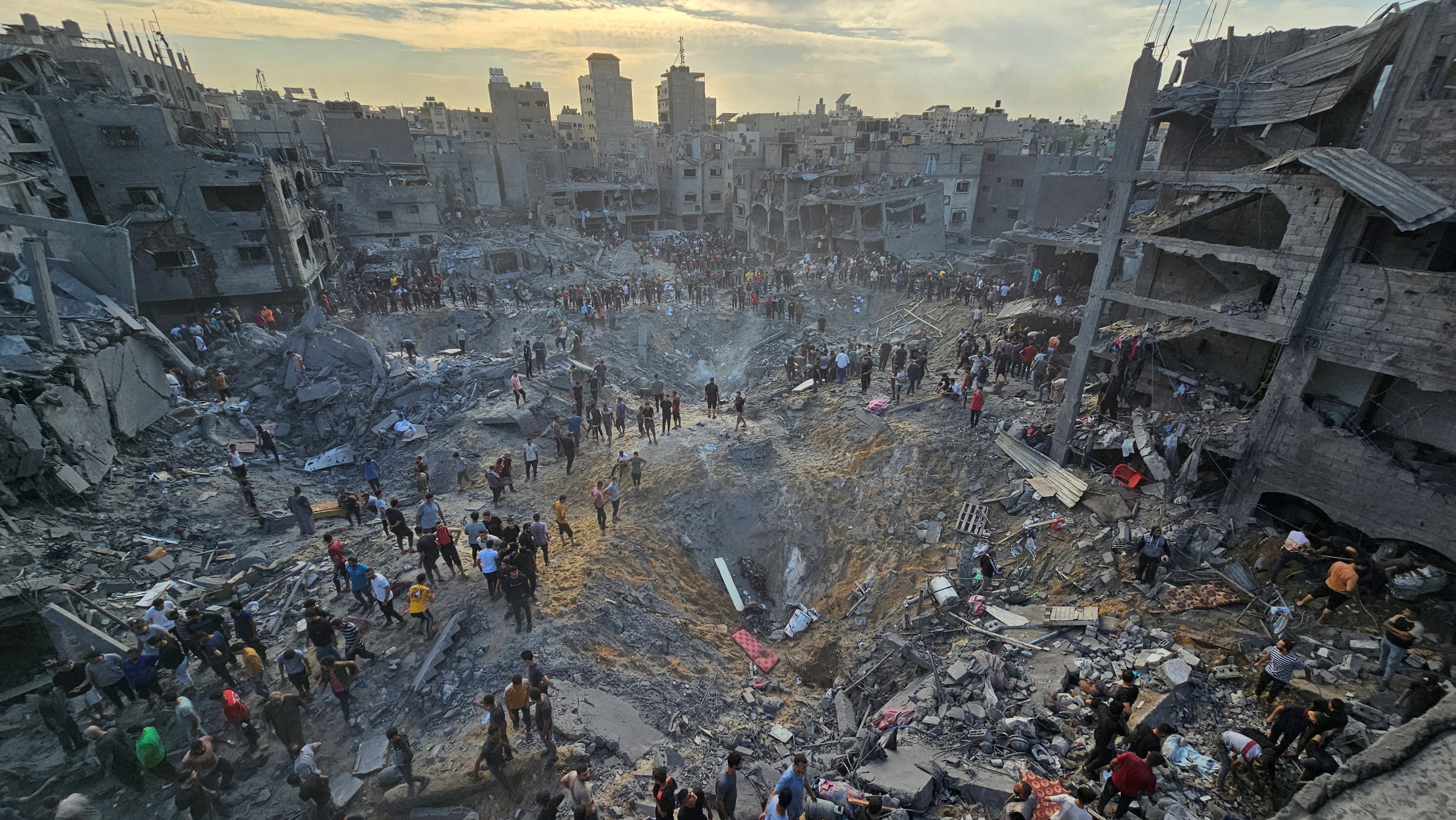 Israel strikes dense Gaza camp, says it kills Hamas commander ...