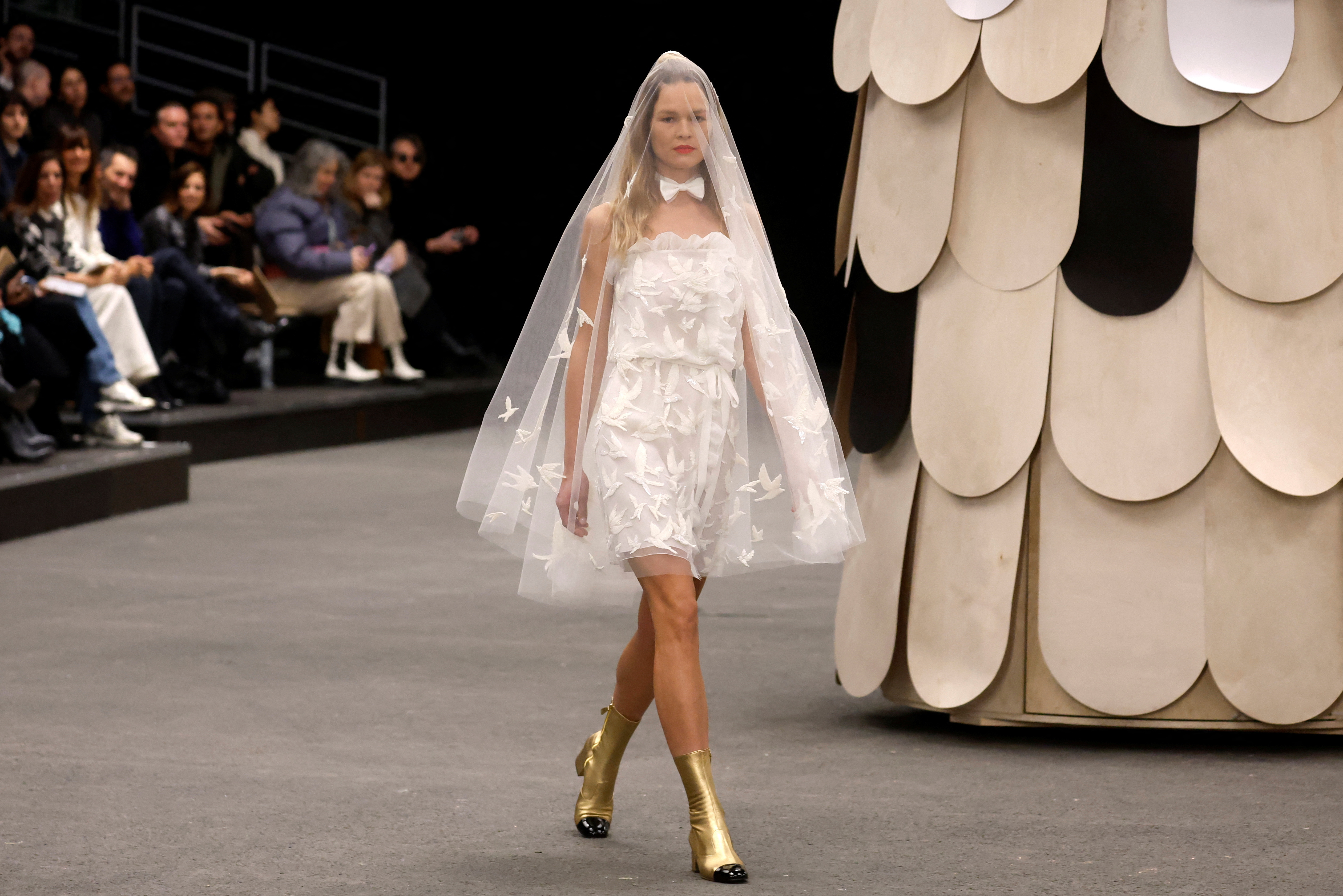 Chanel Fashion Collection Couture Spring Summer 2021 presented during Paris  Fashion Week 0017 – NOWFASHION