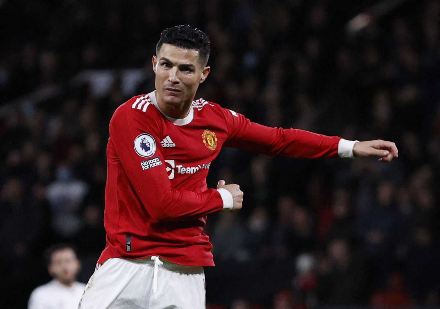 Soccer Football - Premier League - Manchester United v Burnley - Old Trafford, Manchester, Britain - December 30, 2021 Manchester United's Cristiano Ronaldo in action REUTERS/Phil Noble 