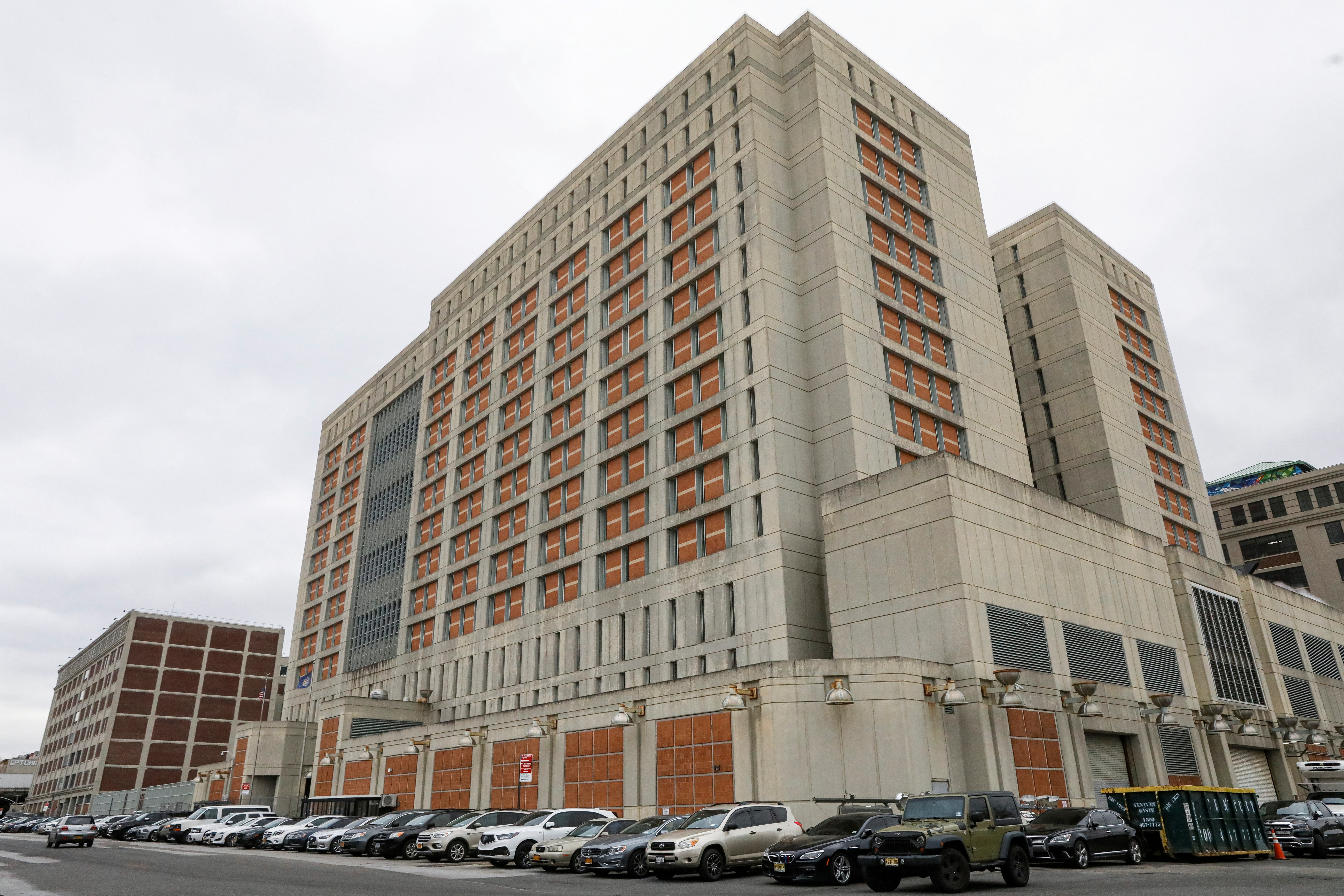 The Metropolitan Detention Center (MDC), which is operated by the U.S. Federal Bureau of Prisons, is pictured in Brooklyn, New York