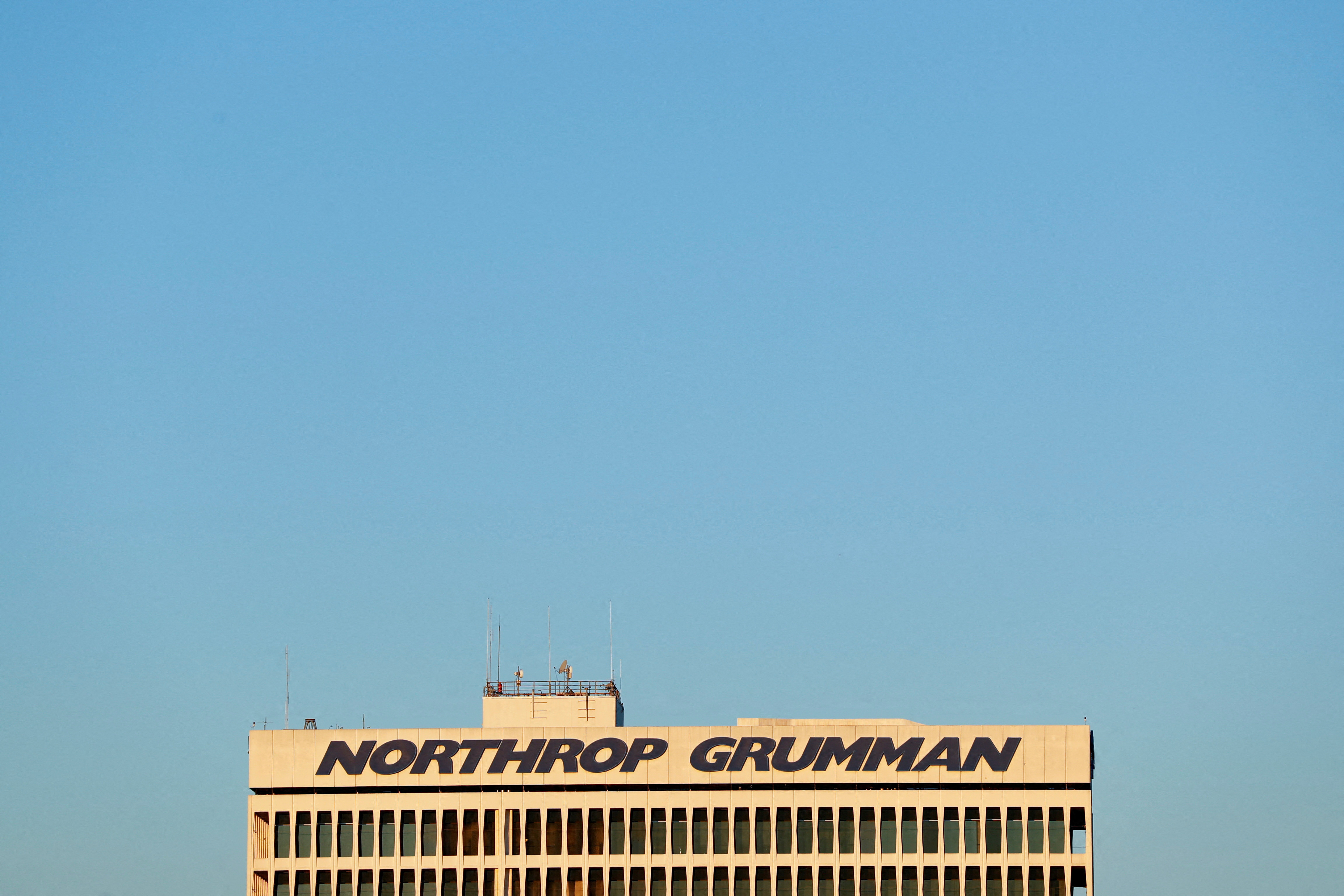 A Northrop Grumman building is shown in El Segundo, California
