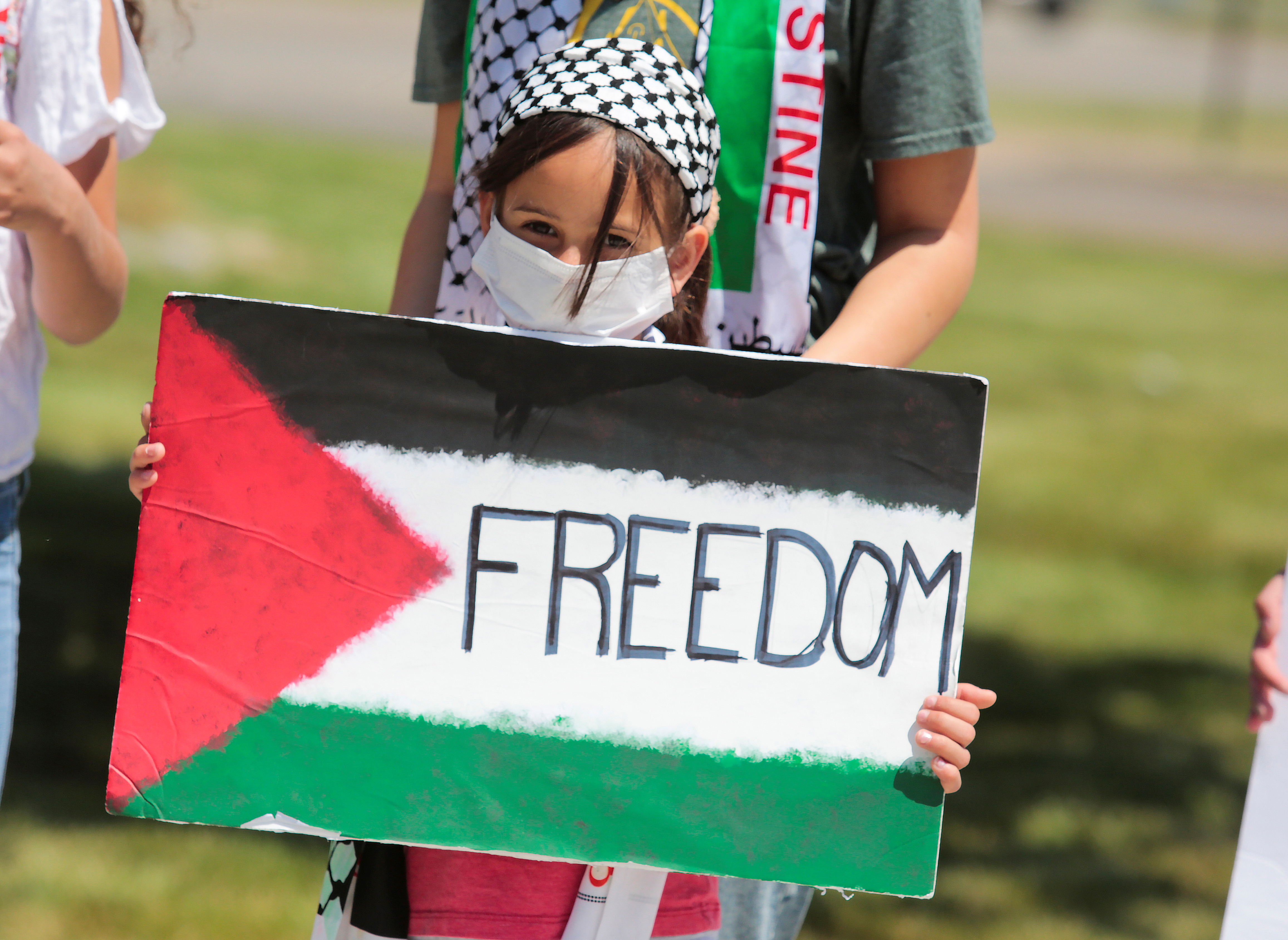 Pro-Palestinian protest in Dearborn, Michigan