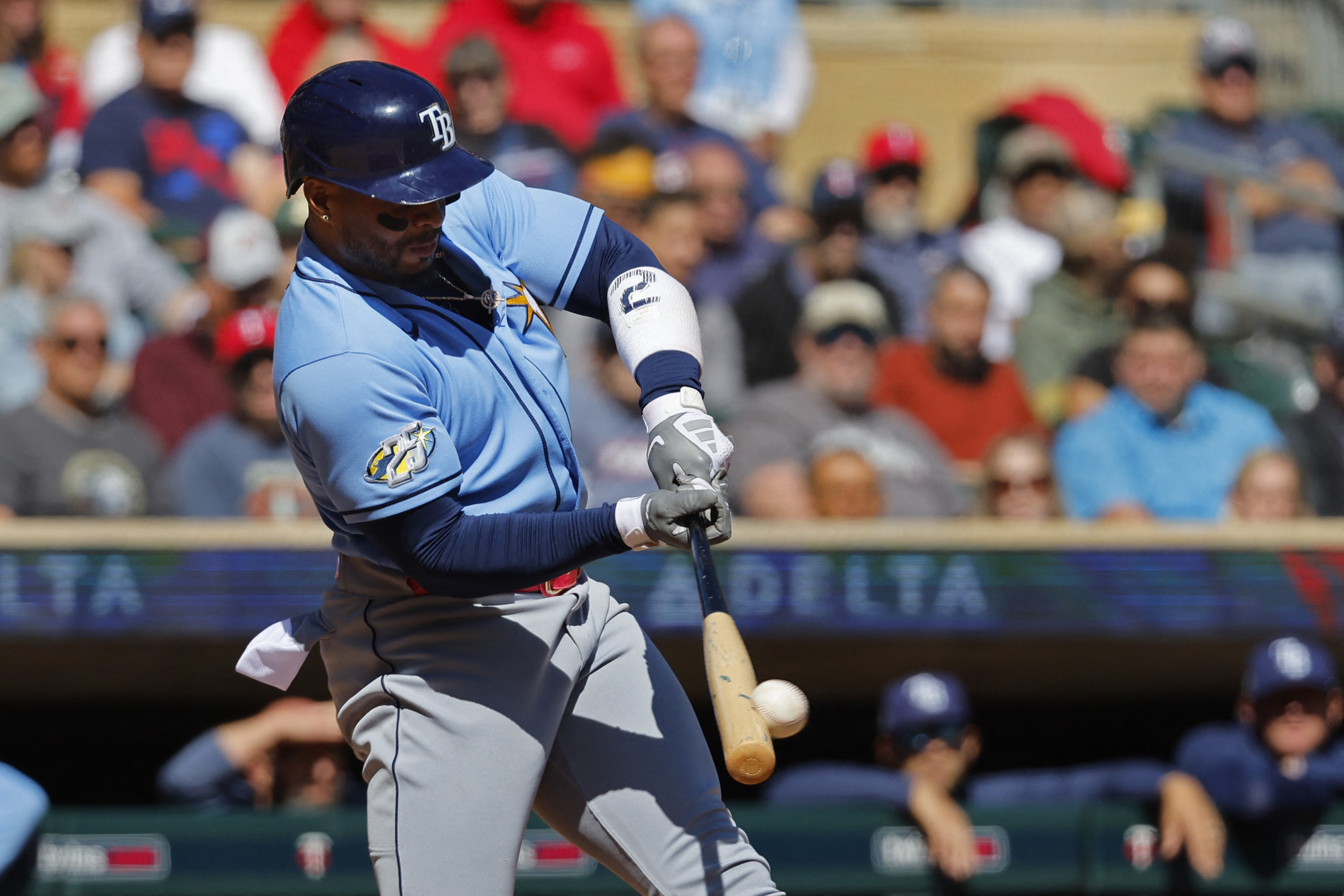 Rays move to 12-0 behind Randy Arozarena's three-run home run