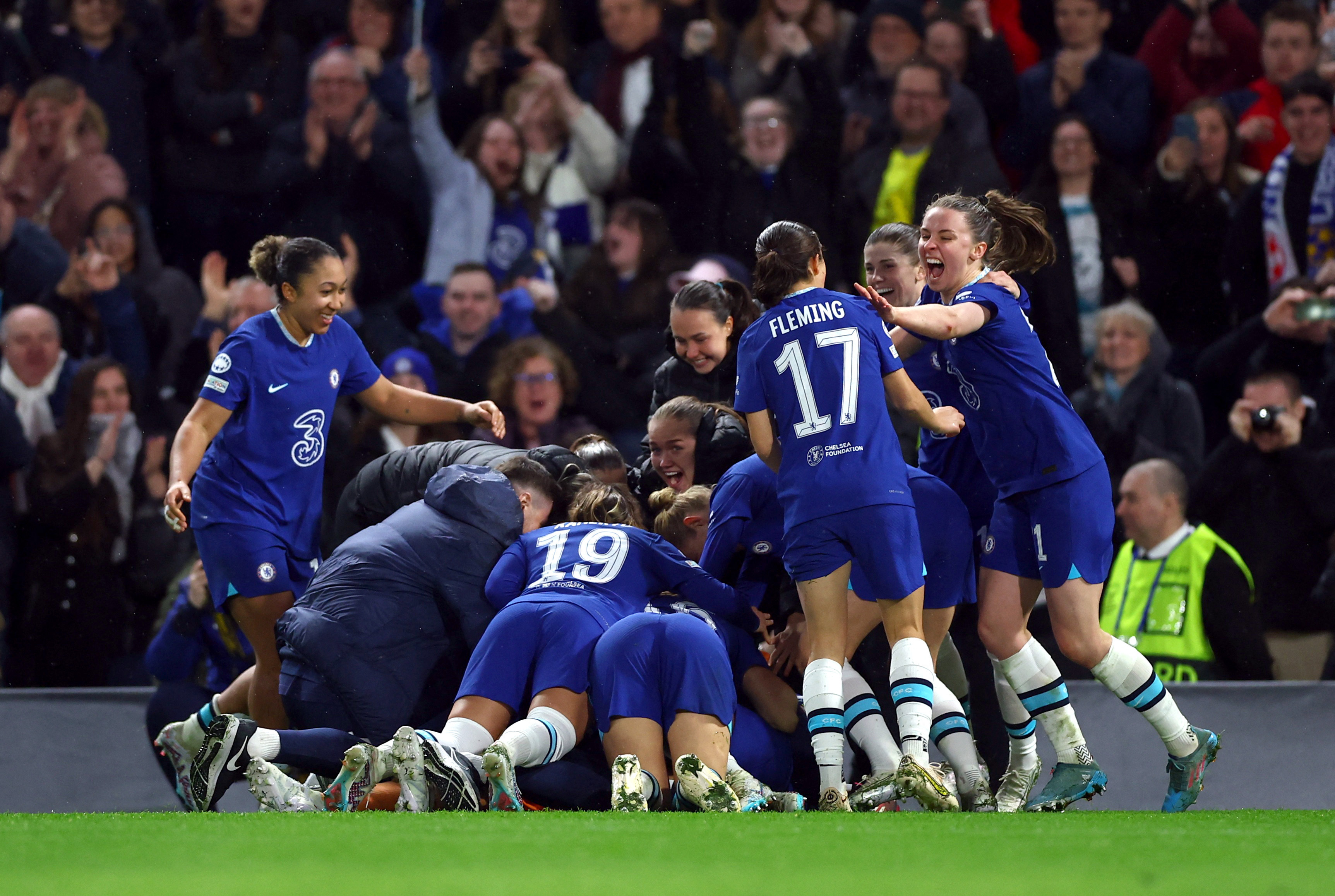Women's Champions League - Quarter Finals - Second Leg - Chelsea v Olympique Lyonnais